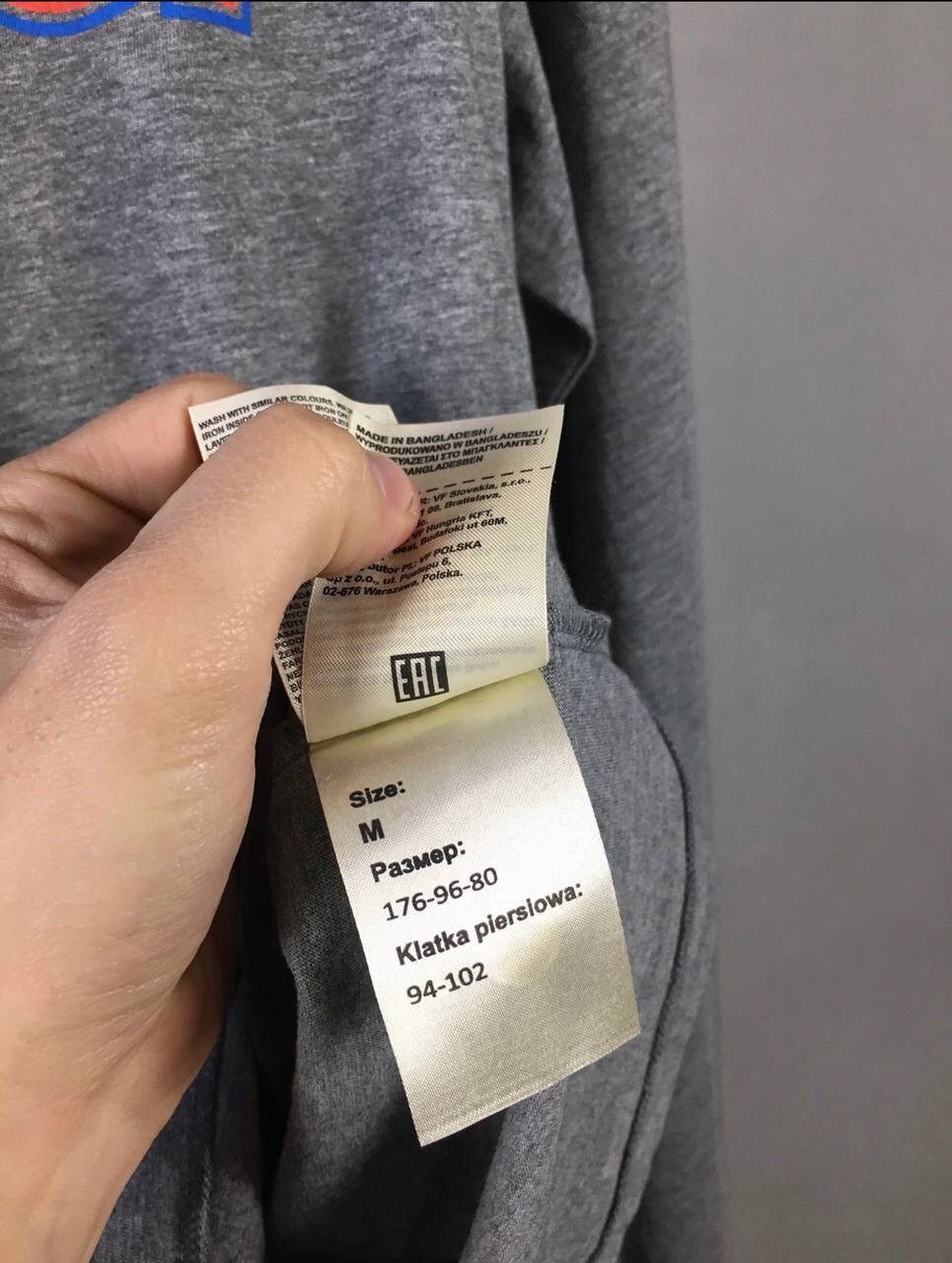 Wrangler Wrangler Big Logo Streetwear Outdoor Gray Longsleeve Size US M / EU 48-50 / 2 - 5 Thumbnail