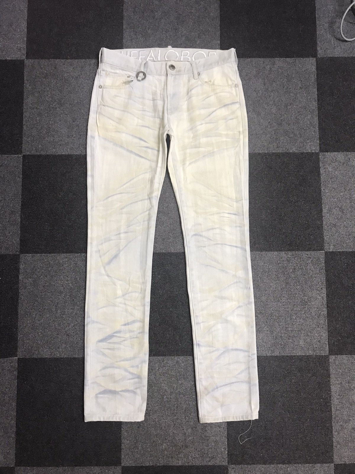 BUFFALO BOBS × Seditionaries PUNK METAL🔥SEDITIONARIES BUFFALO BOBS Slashes Fades Jeans Size US 32 / EU 48 - 4 Thumbnail