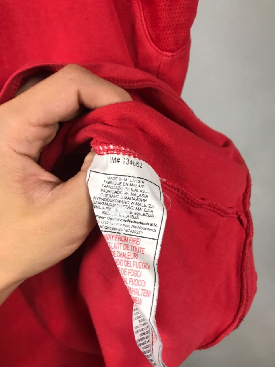 Nike Nike Air Vintage Red Tee Size US M / EU 48-50 / 2 - 7 Thumbnail