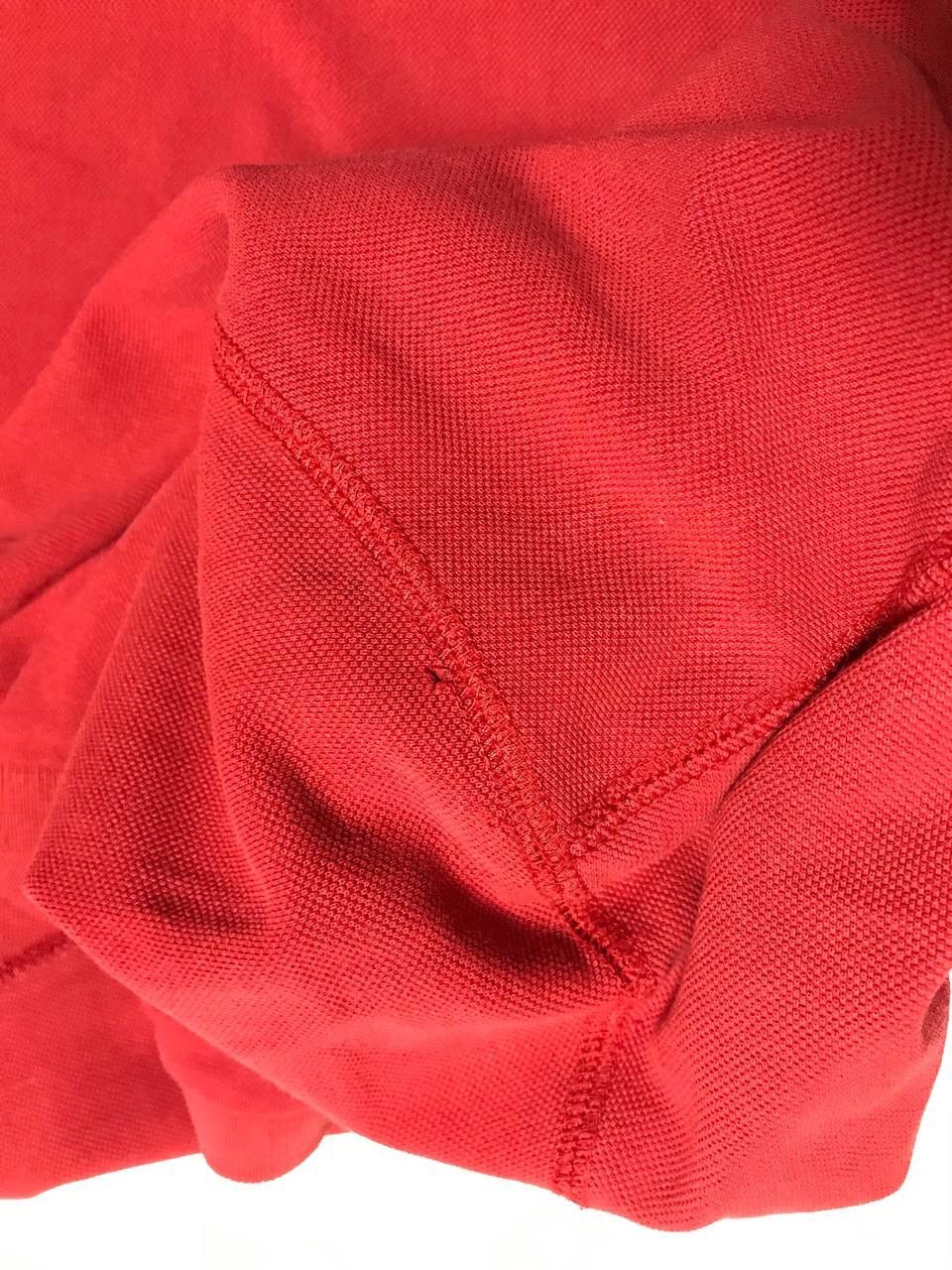 Nike × Vintage Nike swoosh streetwear vintage red polo tee Size US S / EU 44-46 / 1 - 12 Thumbnail