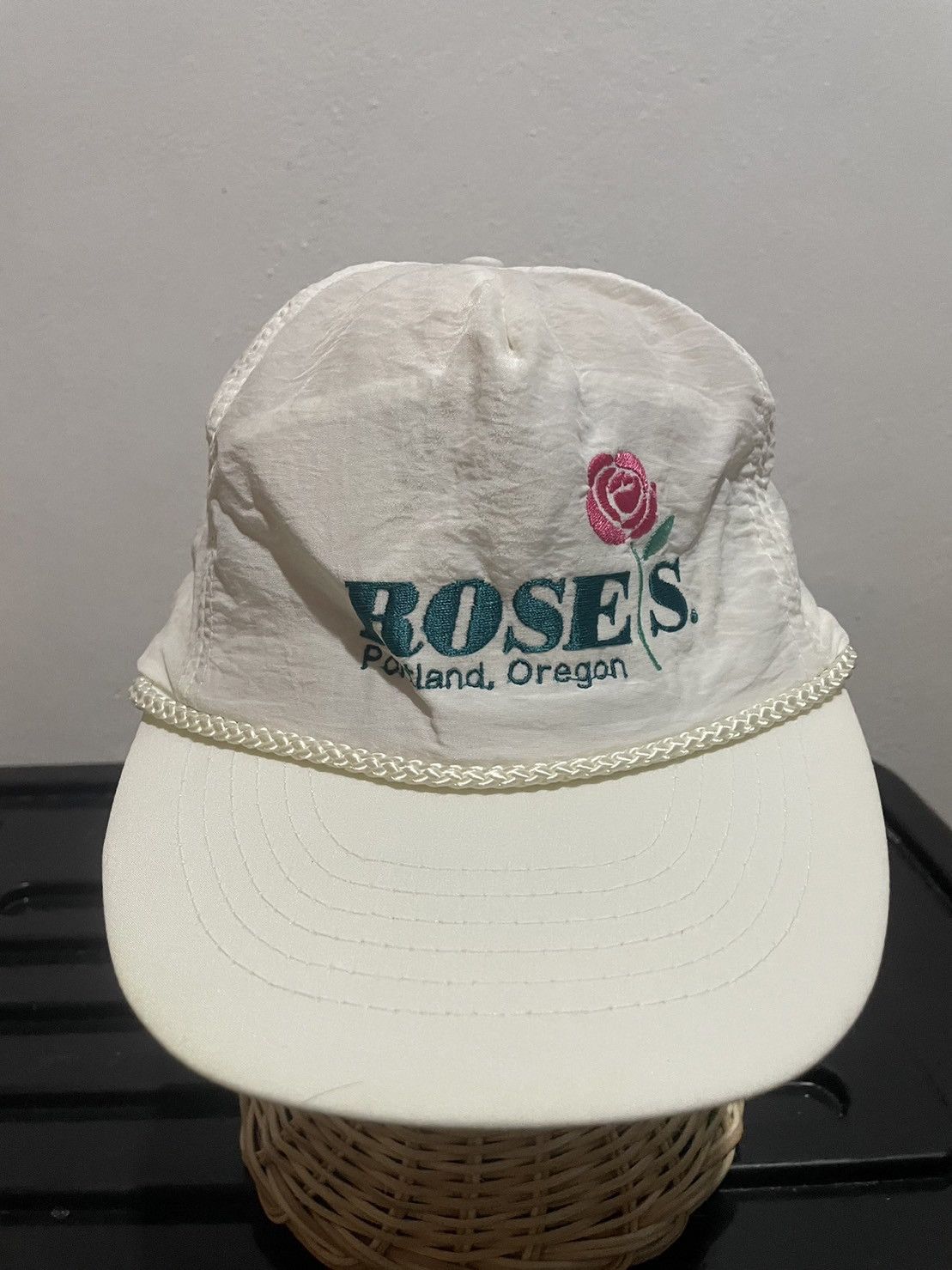 Otto × Vintage × White's Boots Vintage White Roses Portland Oregon Rope Hats Size ONE SIZE - 1 Thumbnail