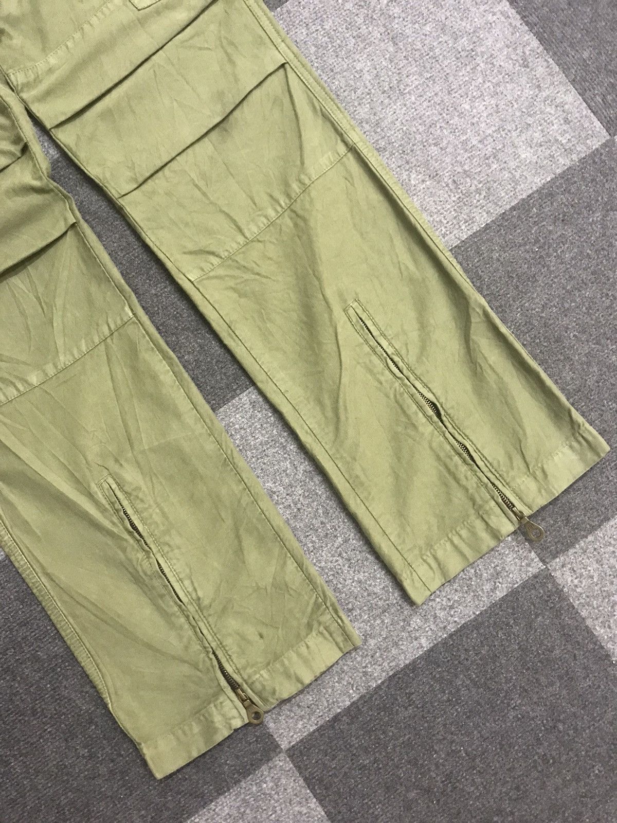 Japanese Brand STREETWEAR PARANOID Military Spiky Cargo Pant Size US 33 - 6 Thumbnail