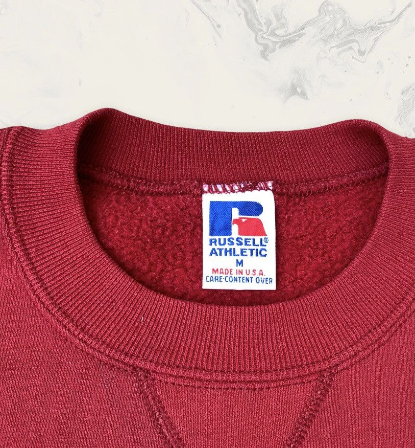 Russell Athletic VINTAGE 90s RUSSELL UNIVERSITY ALABAMA CRIMSON TIDE SWEAT Size US M / EU 48-50 / 2 - 7 Thumbnail