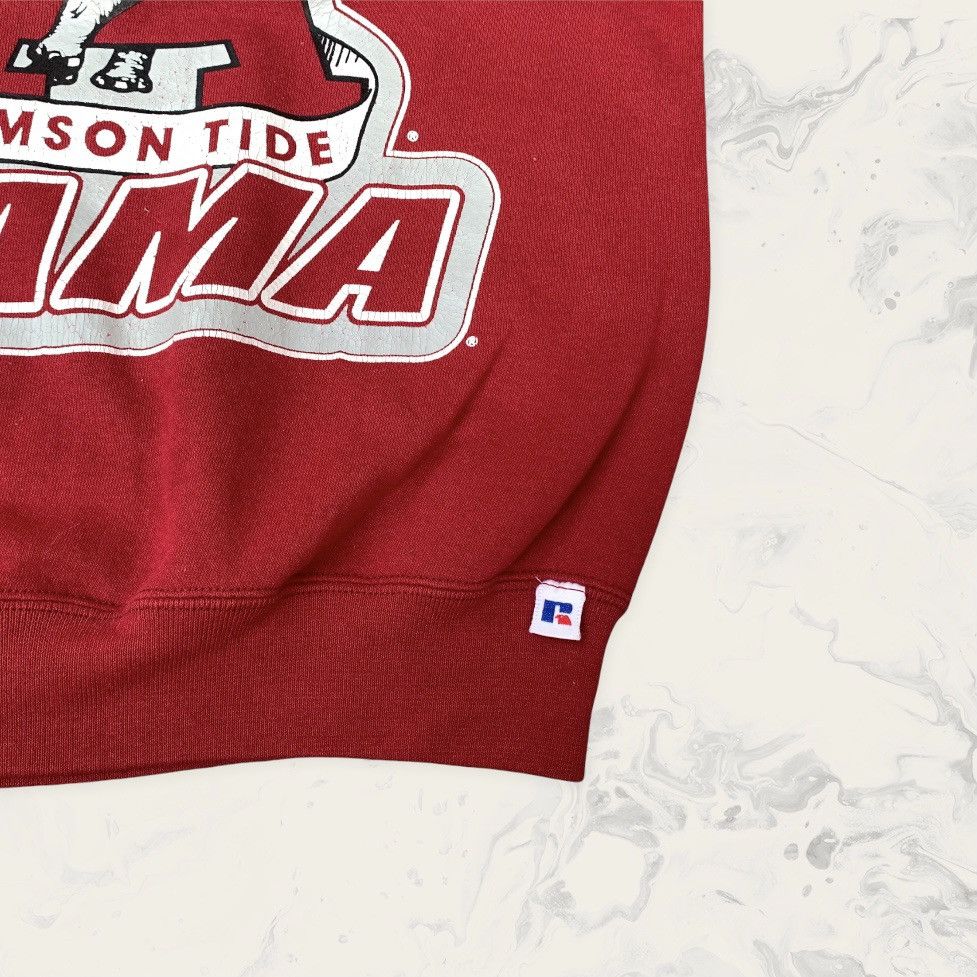 Russell Athletic VINTAGE 90s RUSSELL UNIVERSITY ALABAMA CRIMSON TIDE SWEAT Size US M / EU 48-50 / 2 - 6 Thumbnail