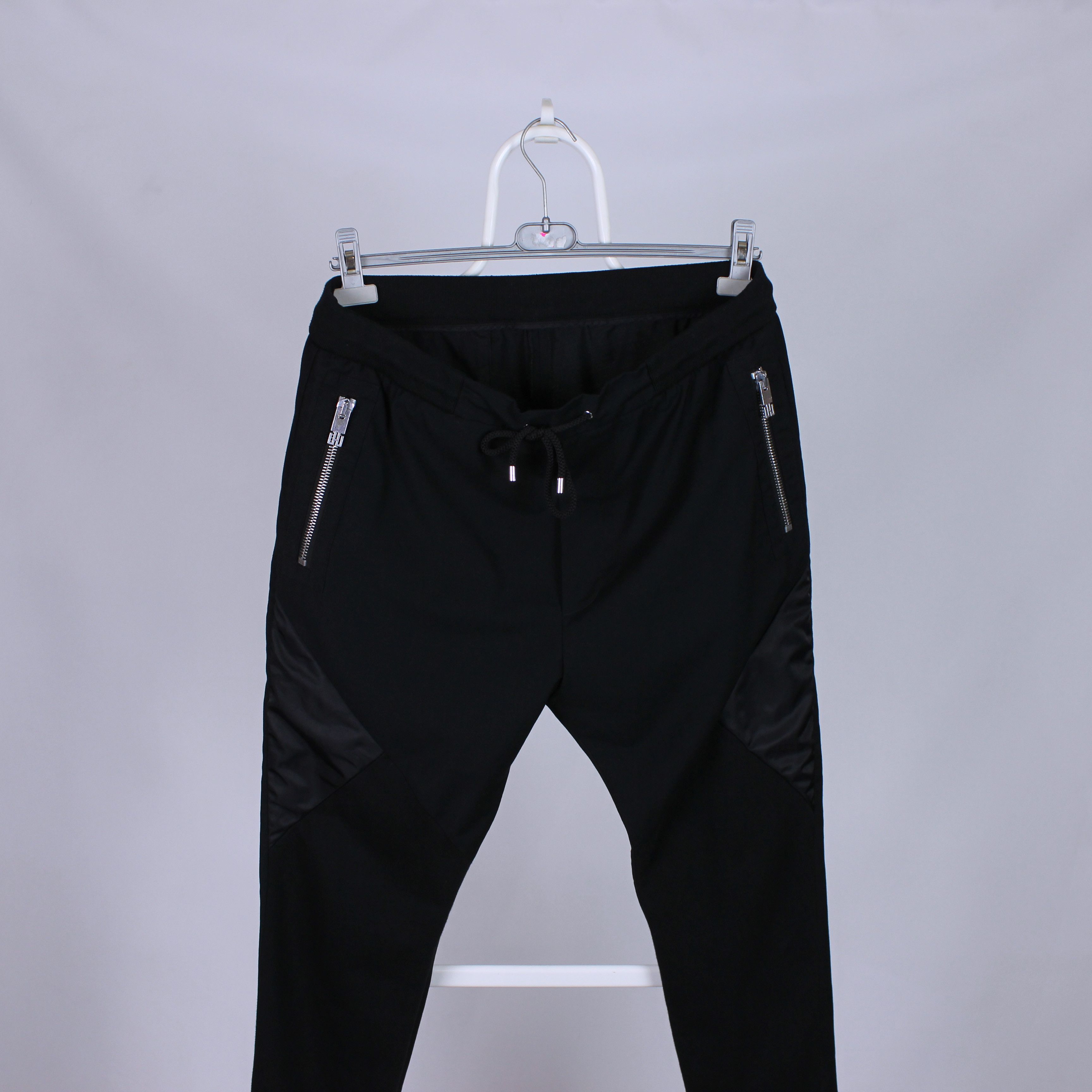 image of Les Hommes Joggers Sweatpants Pants Men Rarity 52 50 L XL in Black (Size 36)