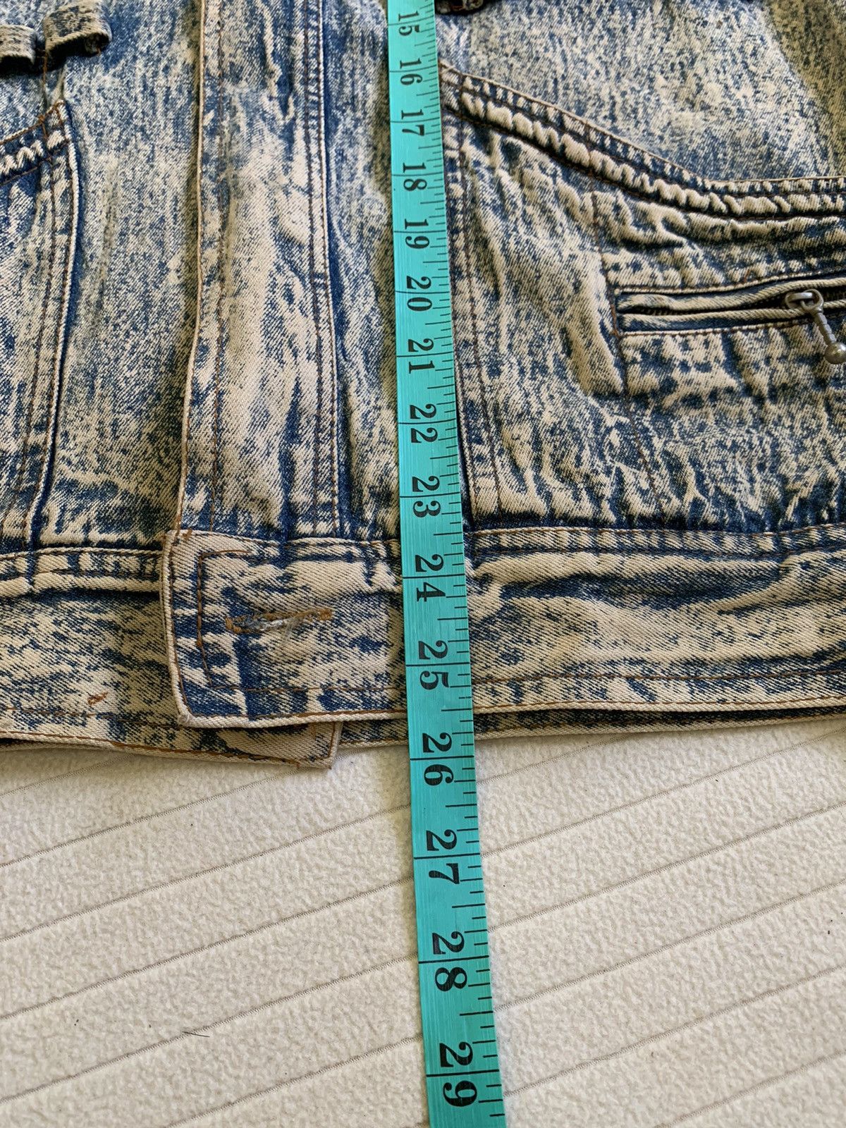 Japanese Brand × Vintage VTG 90s BASCOTE TACTICAL/HUNTING VEST BEAUTY ACID WASH JEAN Size US L / EU 52-54 / 3 - 19 Thumbnail