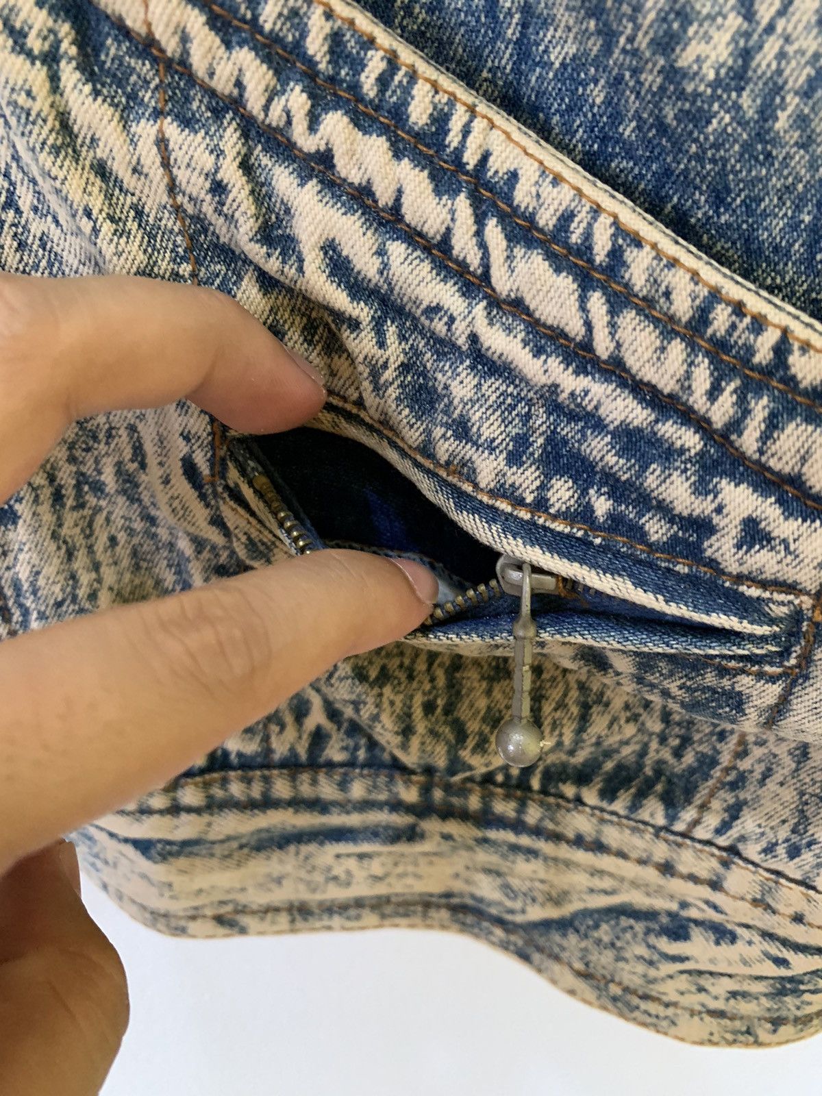 Japanese Brand × Vintage VTG 90s BASCOTE TACTICAL/HUNTING VEST BEAUTY ACID WASH JEAN Size US L / EU 52-54 / 3 - 10 Thumbnail