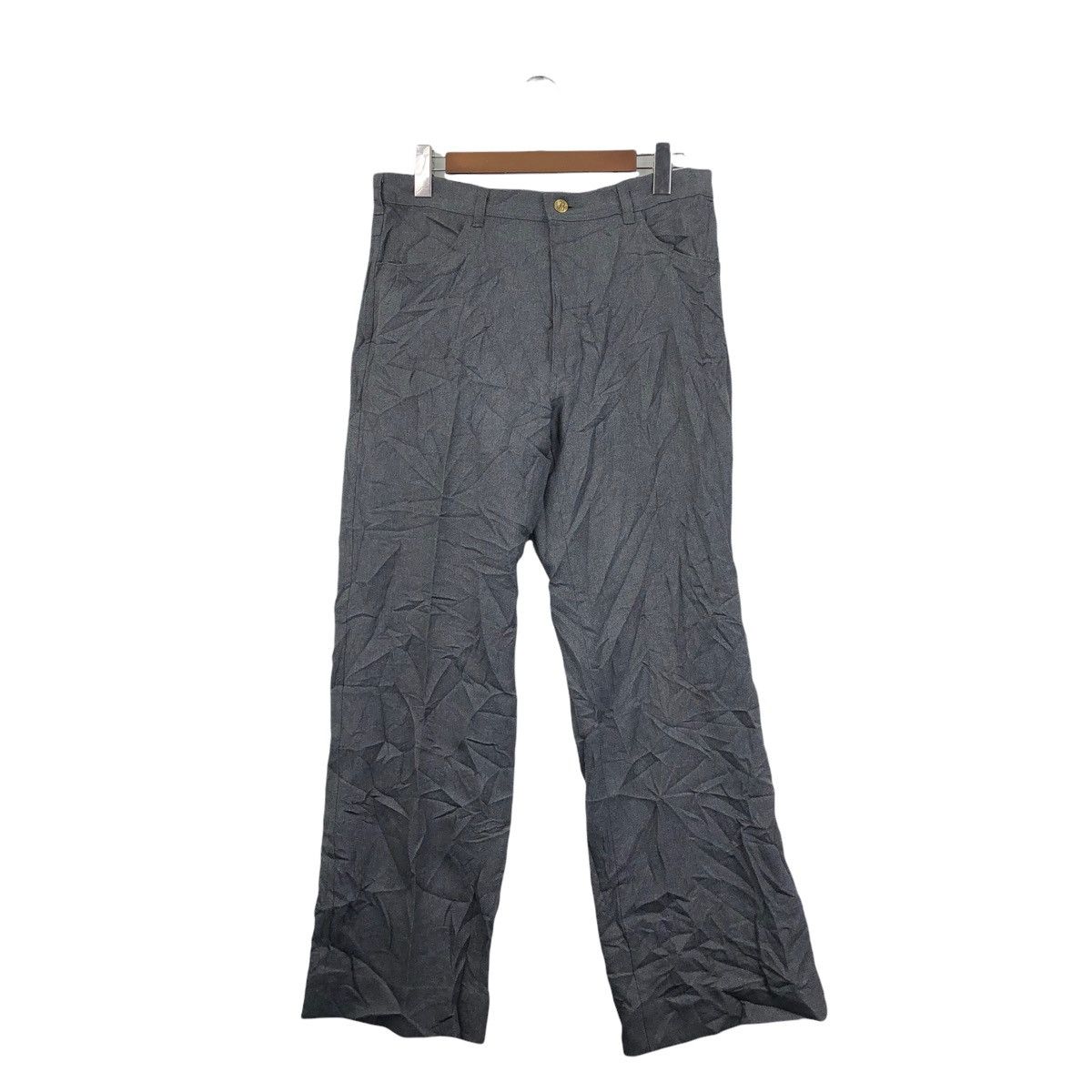 Vtg 80’ BISON USA Sta Prest Minimalist Casual Slack Workwear