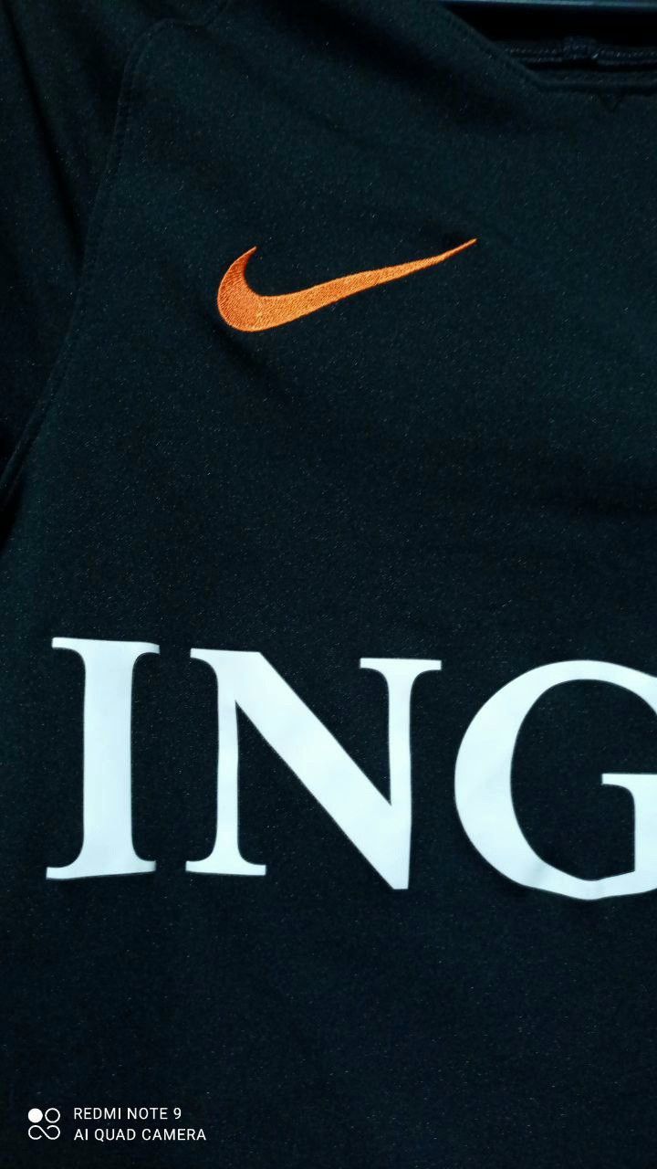 Nike Tshirt Nike Netherlands Training - Black/Orange Size US S / EU 44-46 / 1 - 3 Thumbnail