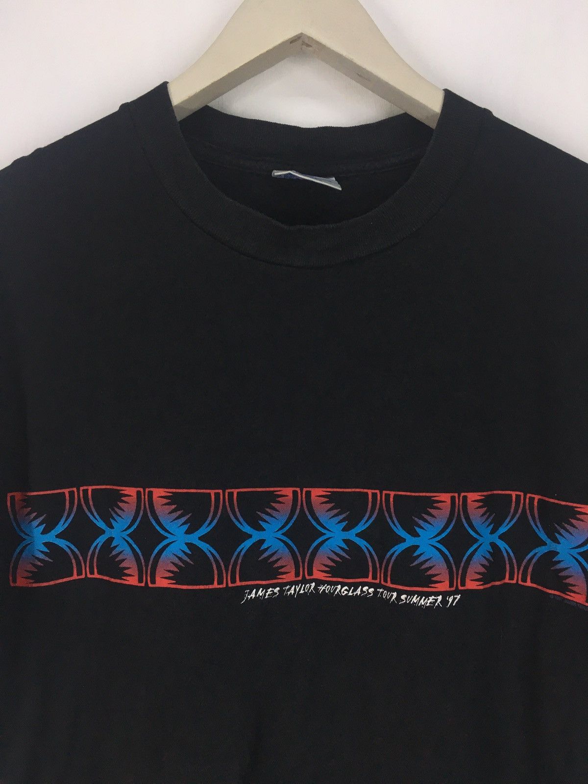 Band Tees Vtg 90s James Taylor Hourglass Tour summer Size US L / EU 52-54 / 3 - 3 Thumbnail