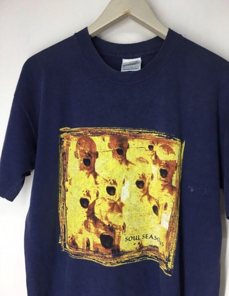Band Tees Vtg 90s Sanvoisen progressive metal band Soul Seasons Size US M / EU 48-50 / 2 - 3 Thumbnail