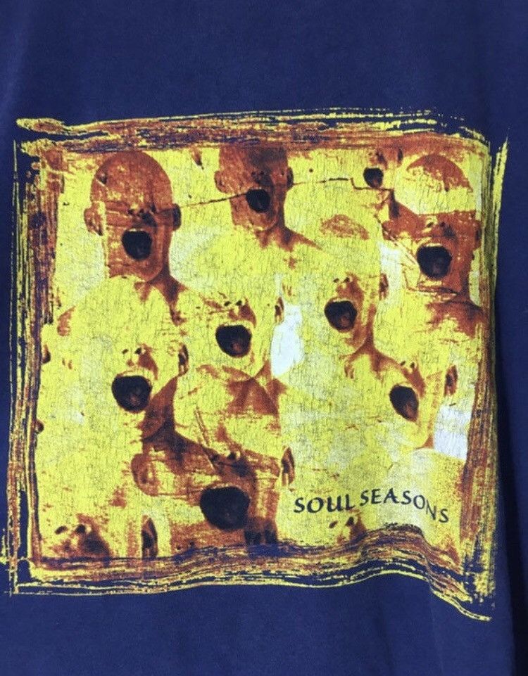 Band Tees Vtg 90s Sanvoisen progressive metal band Soul Seasons Size US M / EU 48-50 / 2 - 5 Thumbnail