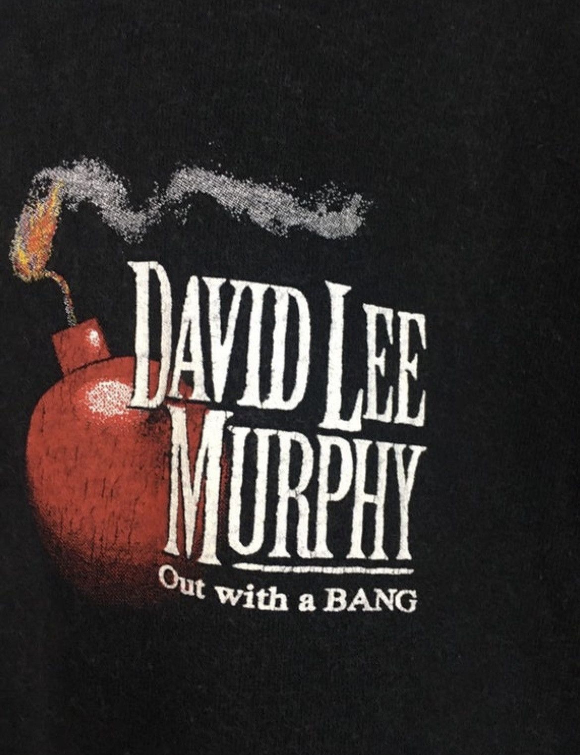 Band Tees × Vintage Vintage 90s David Lee Murphy out with a BANG band tee Size US L / EU 52-54 / 3 - 5 Thumbnail