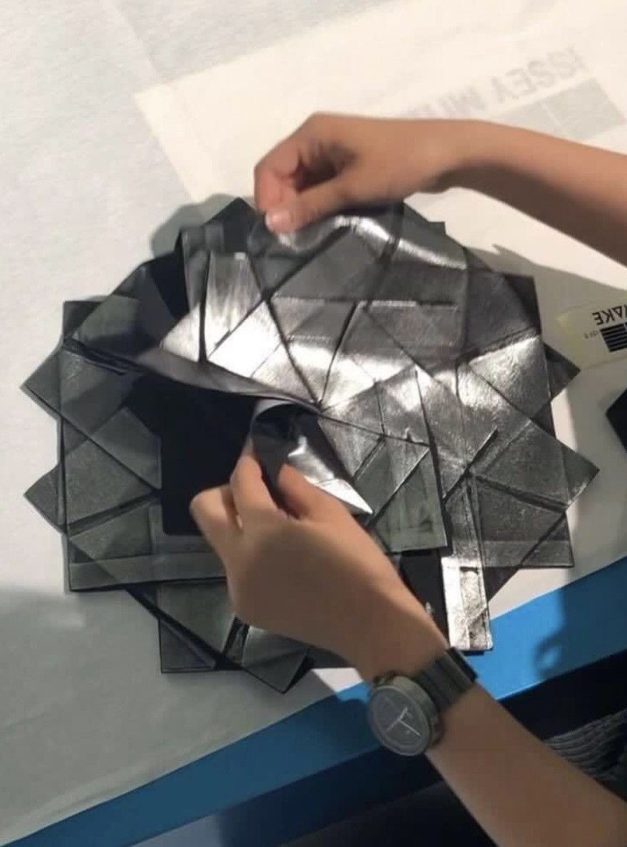 Issey Miyake Rare! Issey Miyake line 132 5. 2D to 3D cutting foil Top Size M / US 6-8 / IT 42-44 - 4 Thumbnail