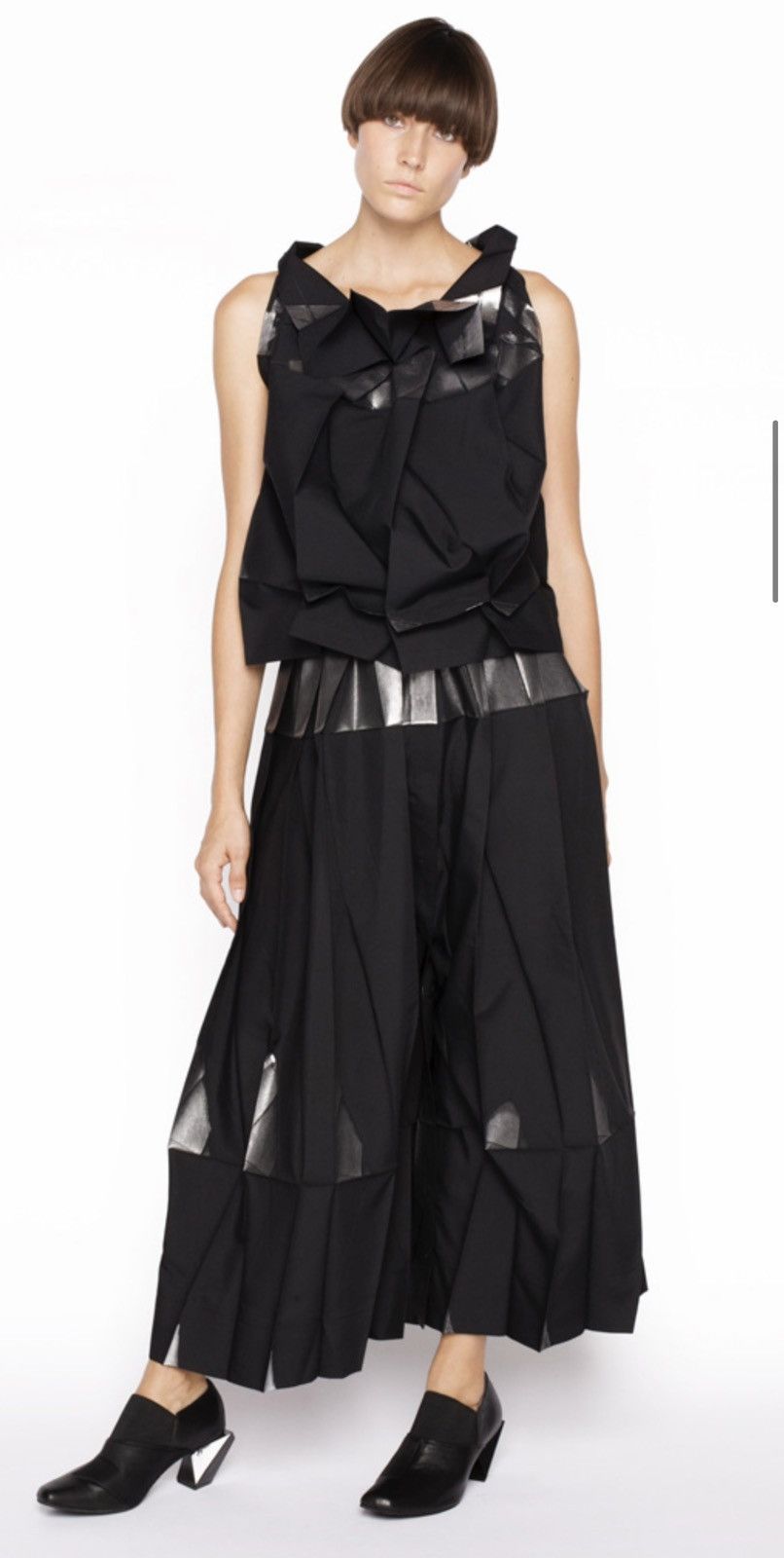 Issey Miyake Rare! Issey Miyake line 132 5. 2D to 3D cutting foil Top Size M / US 6-8 / IT 42-44 - 2 Thumbnail