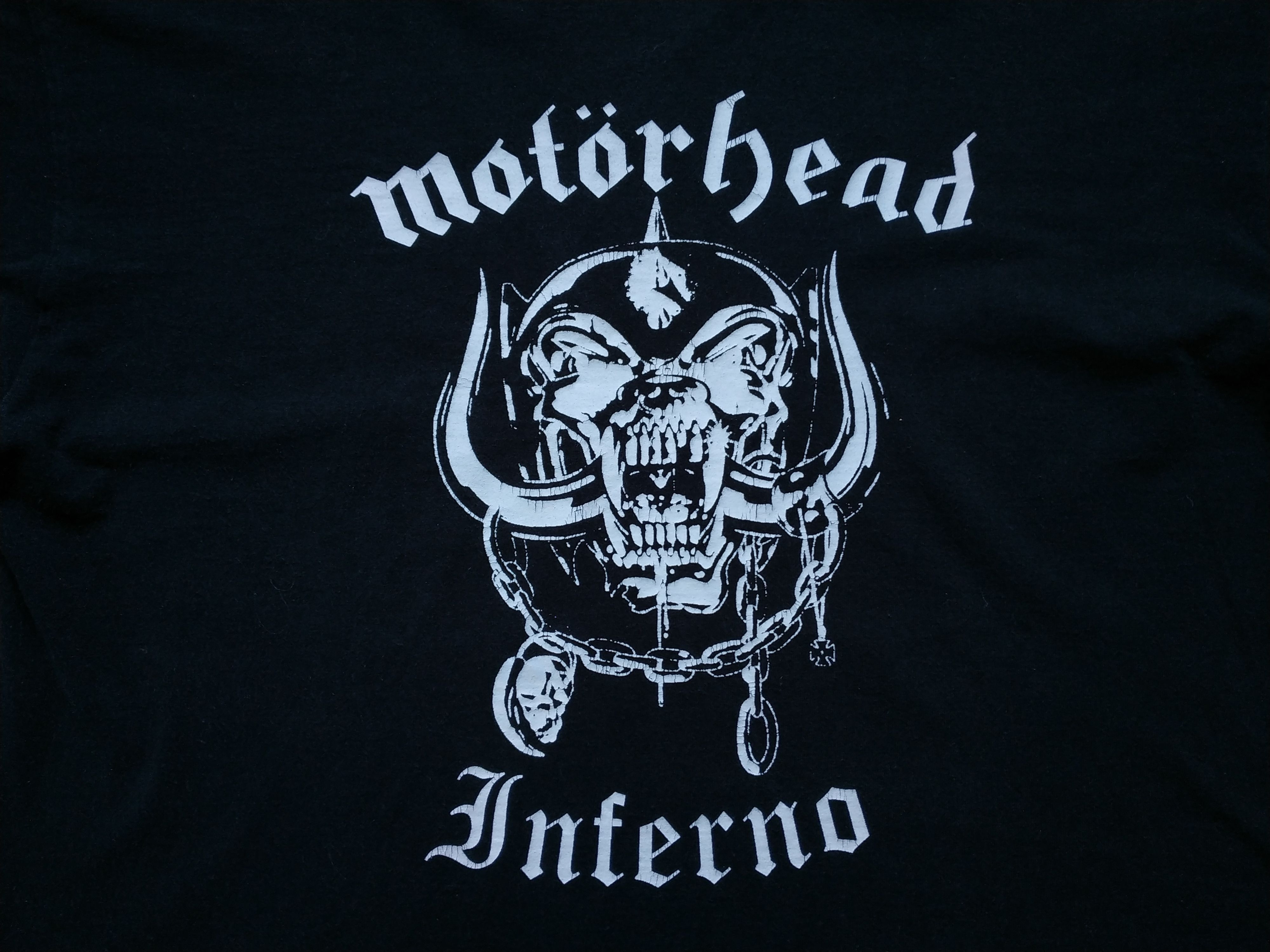Band Tees Vintage Motorhead Inferno T Shirt Metallica Sabbath Floyd Size US M / EU 48-50 / 2 - 2 Thumbnail