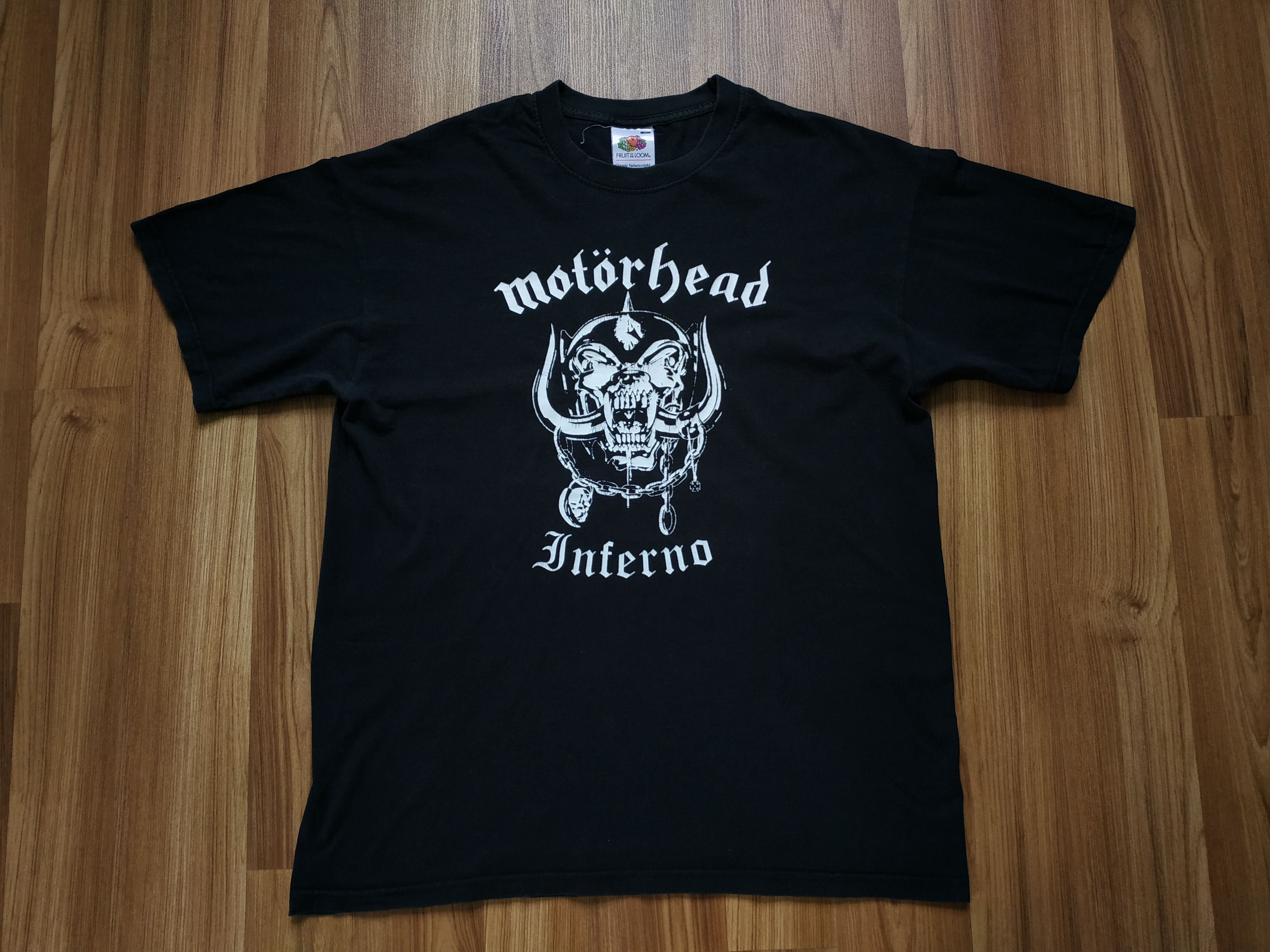 Band Tees Vintage Motorhead Inferno T Shirt Metallica Sabbath Floyd Size US M / EU 48-50 / 2 - 1 Thumbnail