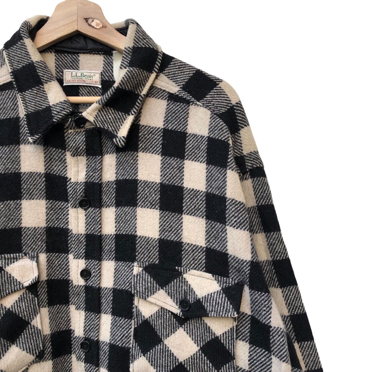L.L. Bean VINTAGE L.L BEAN FLANEL TARTAN JACKET Size US XL / EU 56 / 4 - 6 Thumbnail