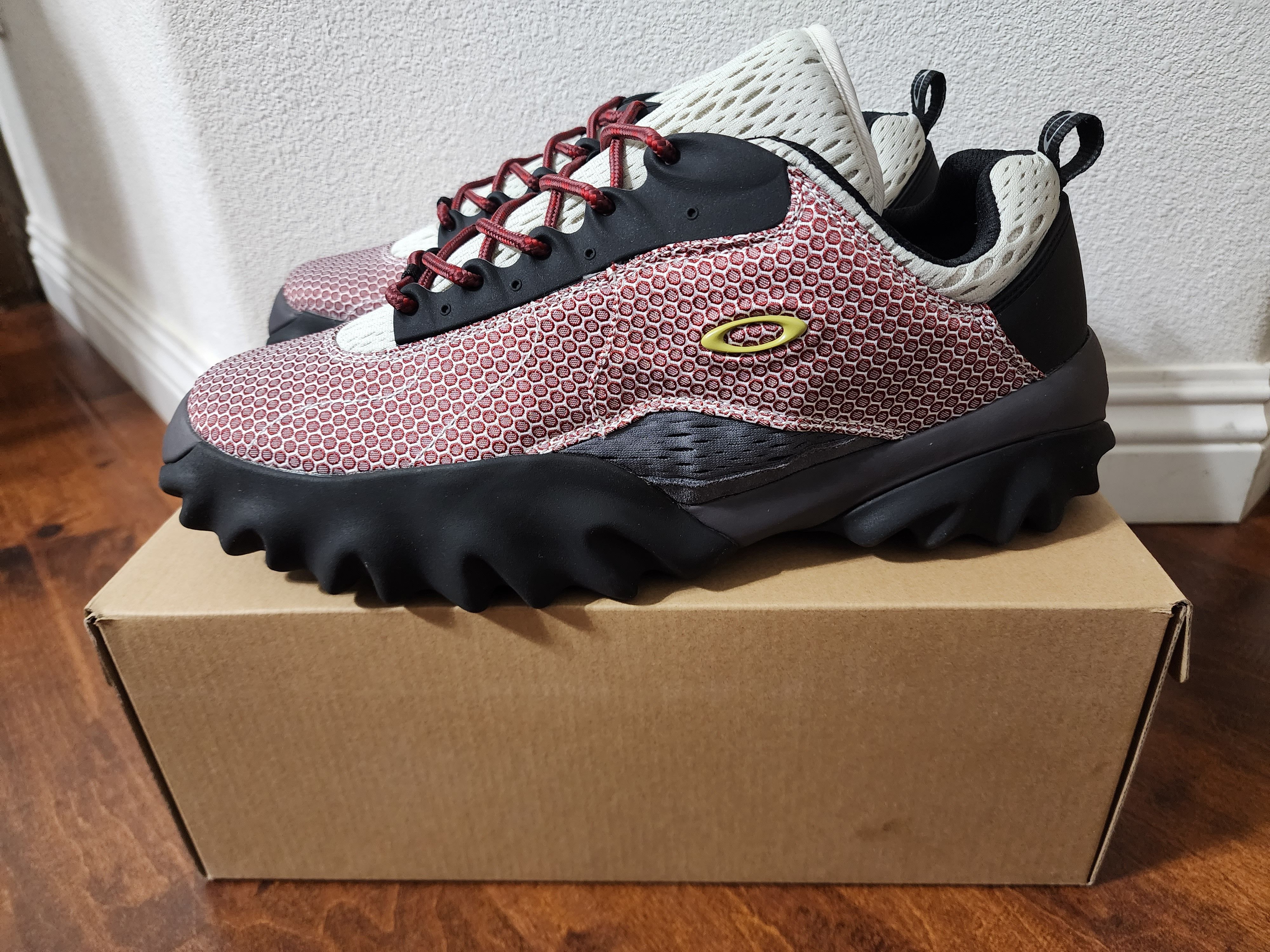 Oakley Factory Team Jacquard Chop Saw Mule - Maroon/Espresso