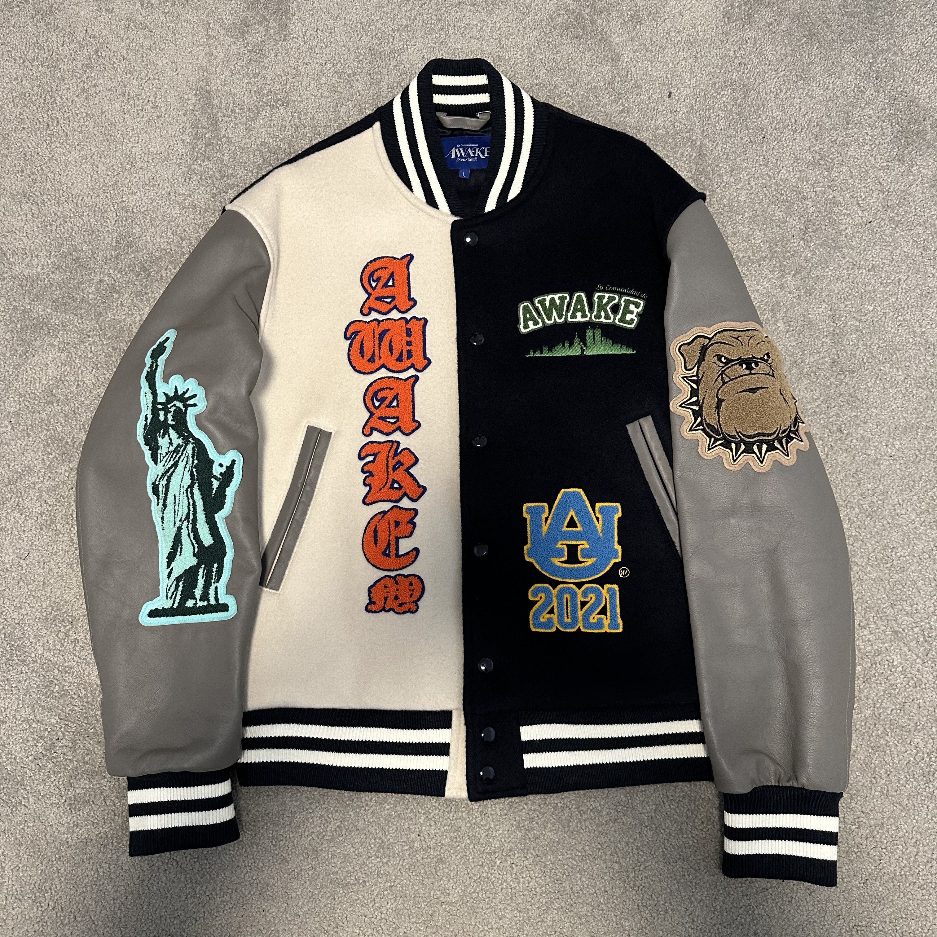 Awake NY AWAKE NY VARSITY JACKET Size US L / EU 52-54 / 3 - 1 Thumbnail