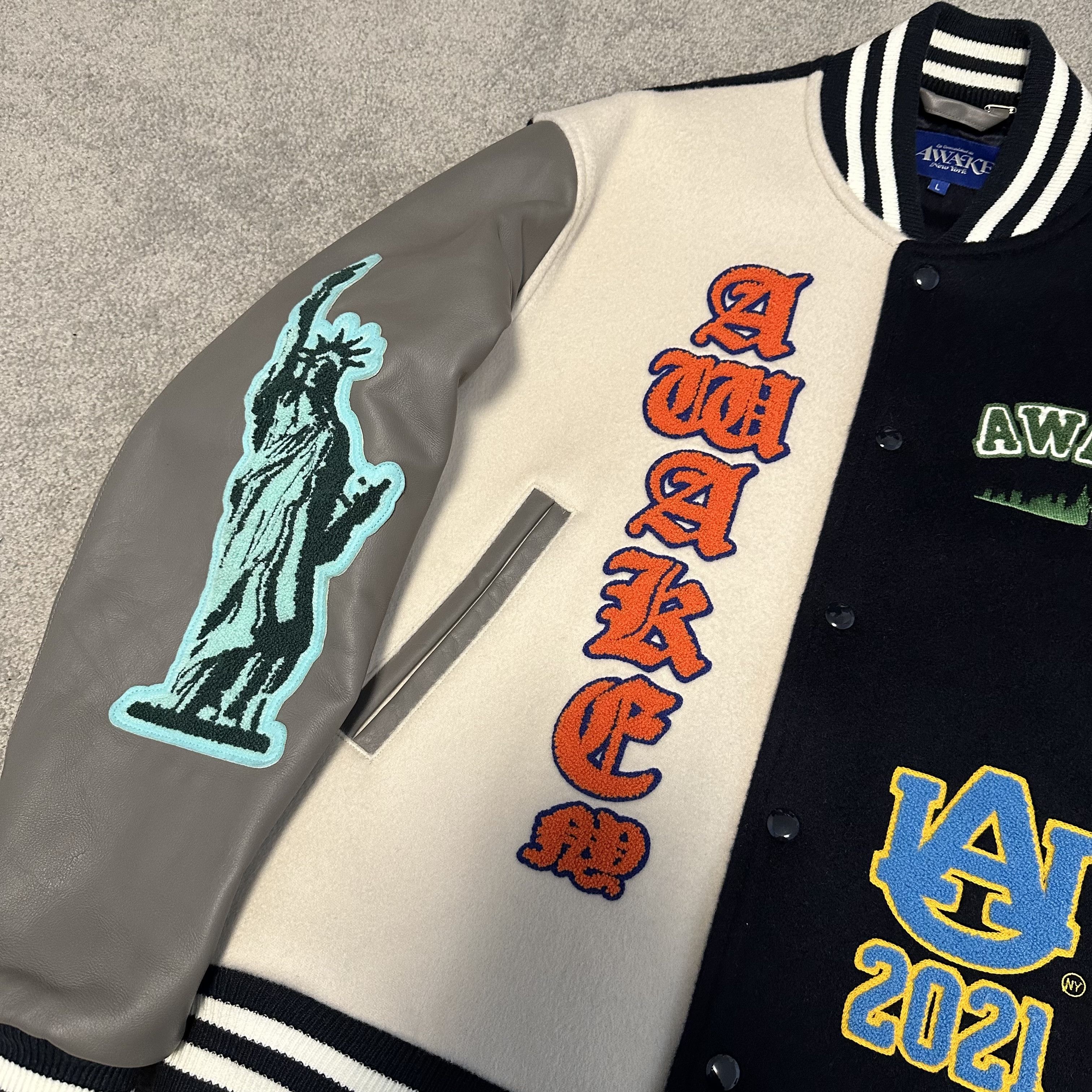 Awake NY AWAKE NY VARSITY JACKET Size US L / EU 52-54 / 3 - 4 Thumbnail