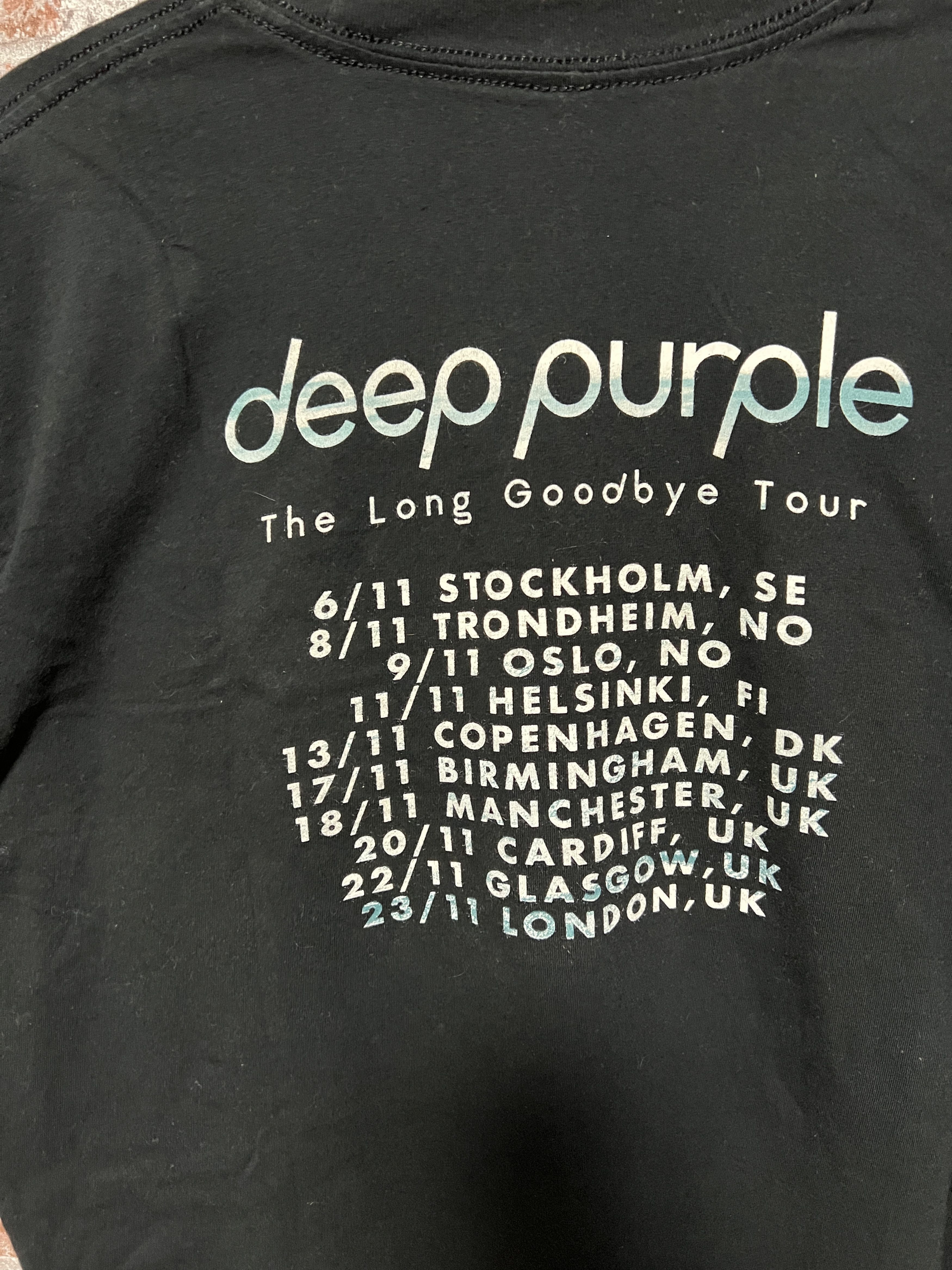 Band Tees Vintage 2000s Deep Purple The Long Goodbye Tour T-shirt Size US XL / EU 56 / 4 - 10 Thumbnail