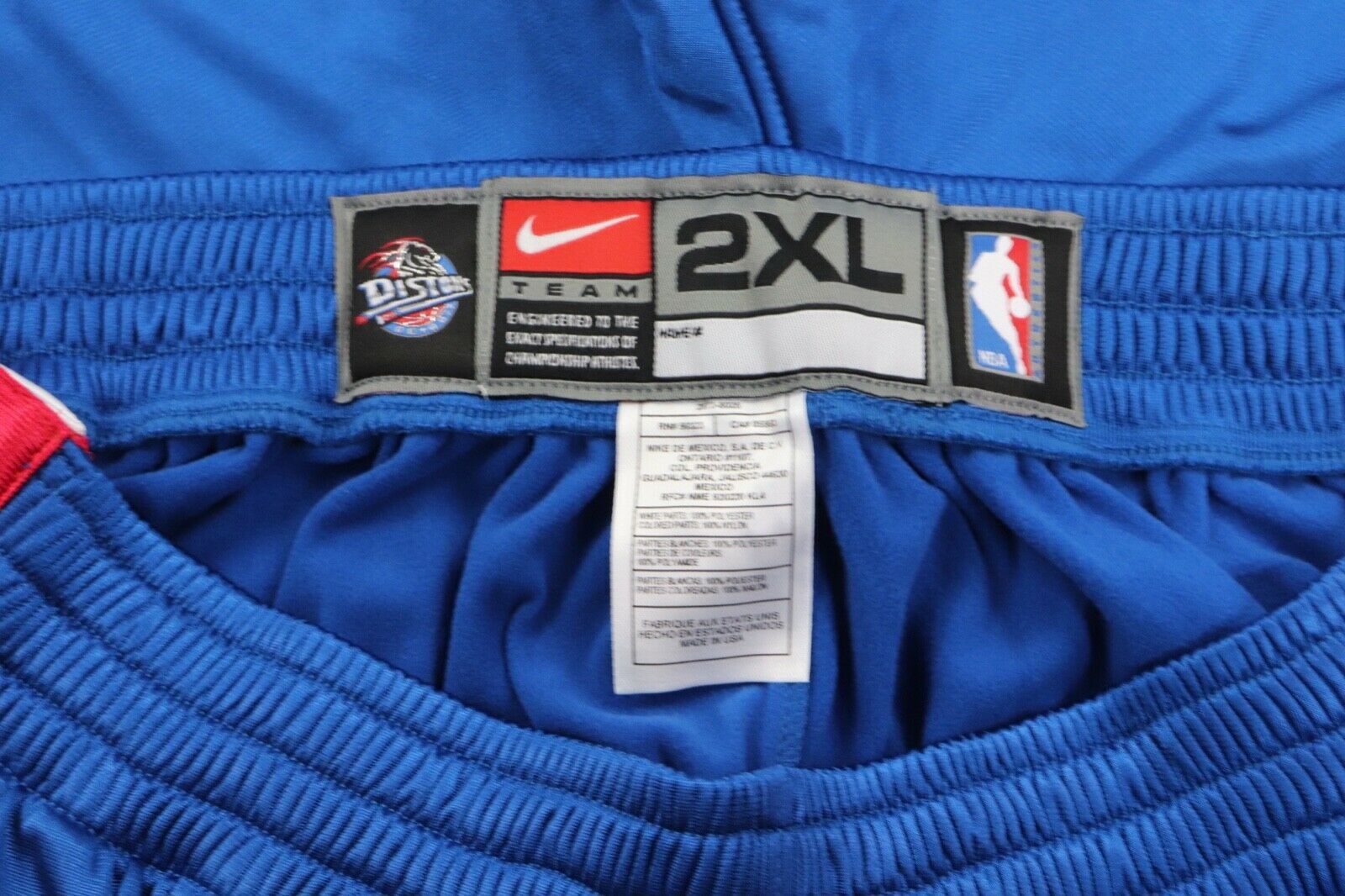 Nike NOS Vintage Nike NBA Detroit Pistons Team Issued Pants 2XL Size US 36 / EU 52 - 7 Thumbnail