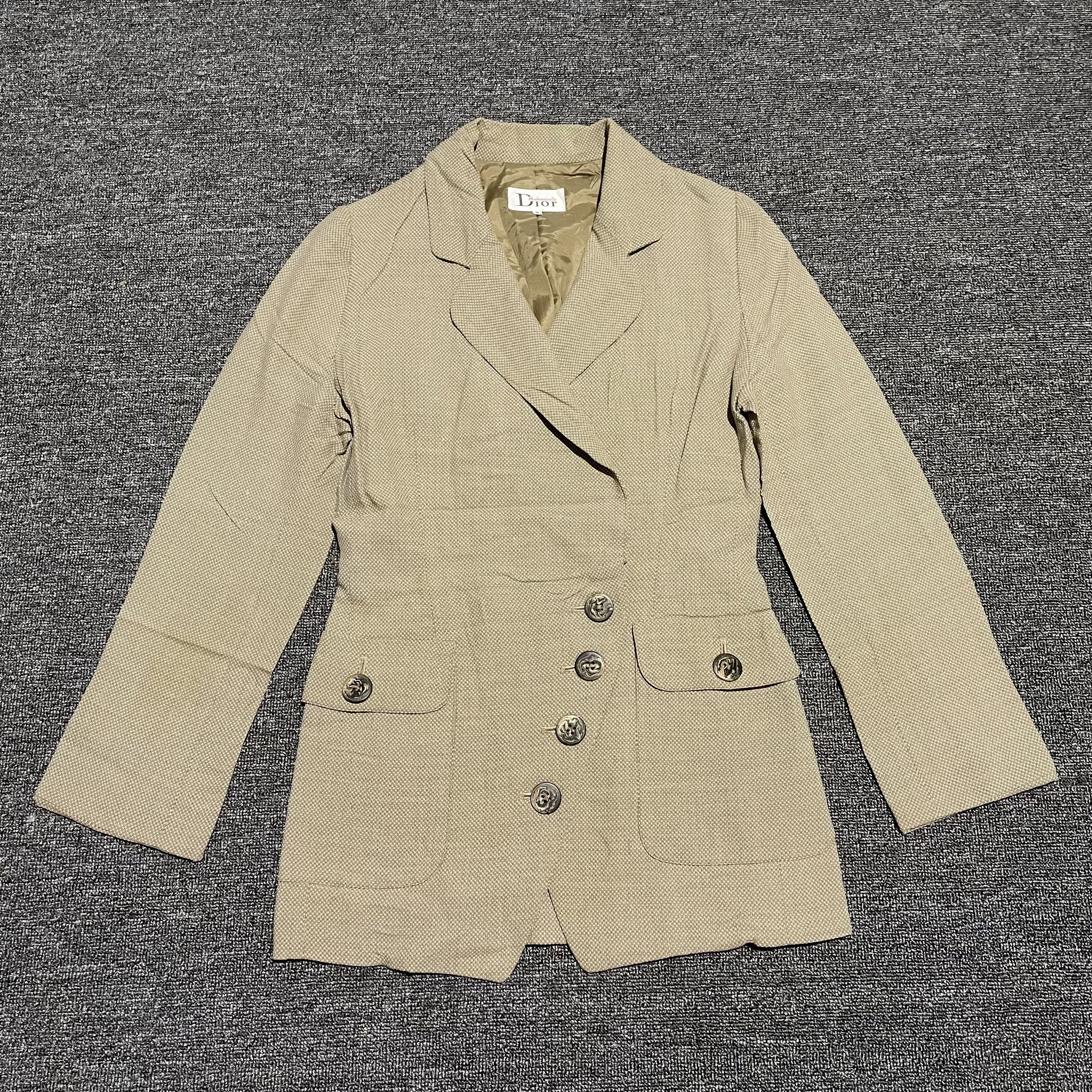 Christian Dior Monsieur 90s Vintage Mademoiselle Dior Blazer Jacket Size M / US 6-8 / IT 42-44 - 1 Thumbnail