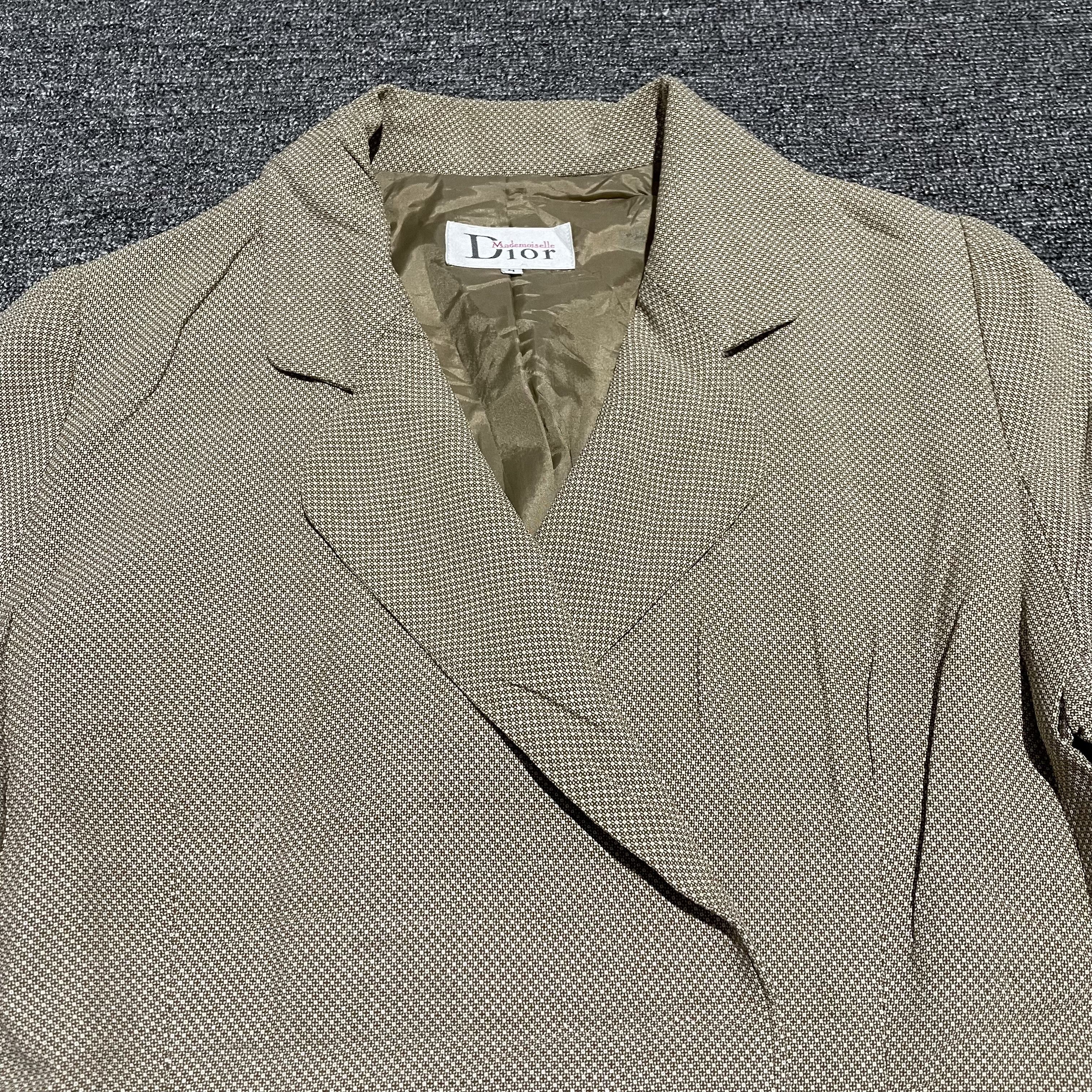 Christian Dior Monsieur 90s Vintage Mademoiselle Dior Blazer Jacket Size M / US 6-8 / IT 42-44 - 2 Thumbnail