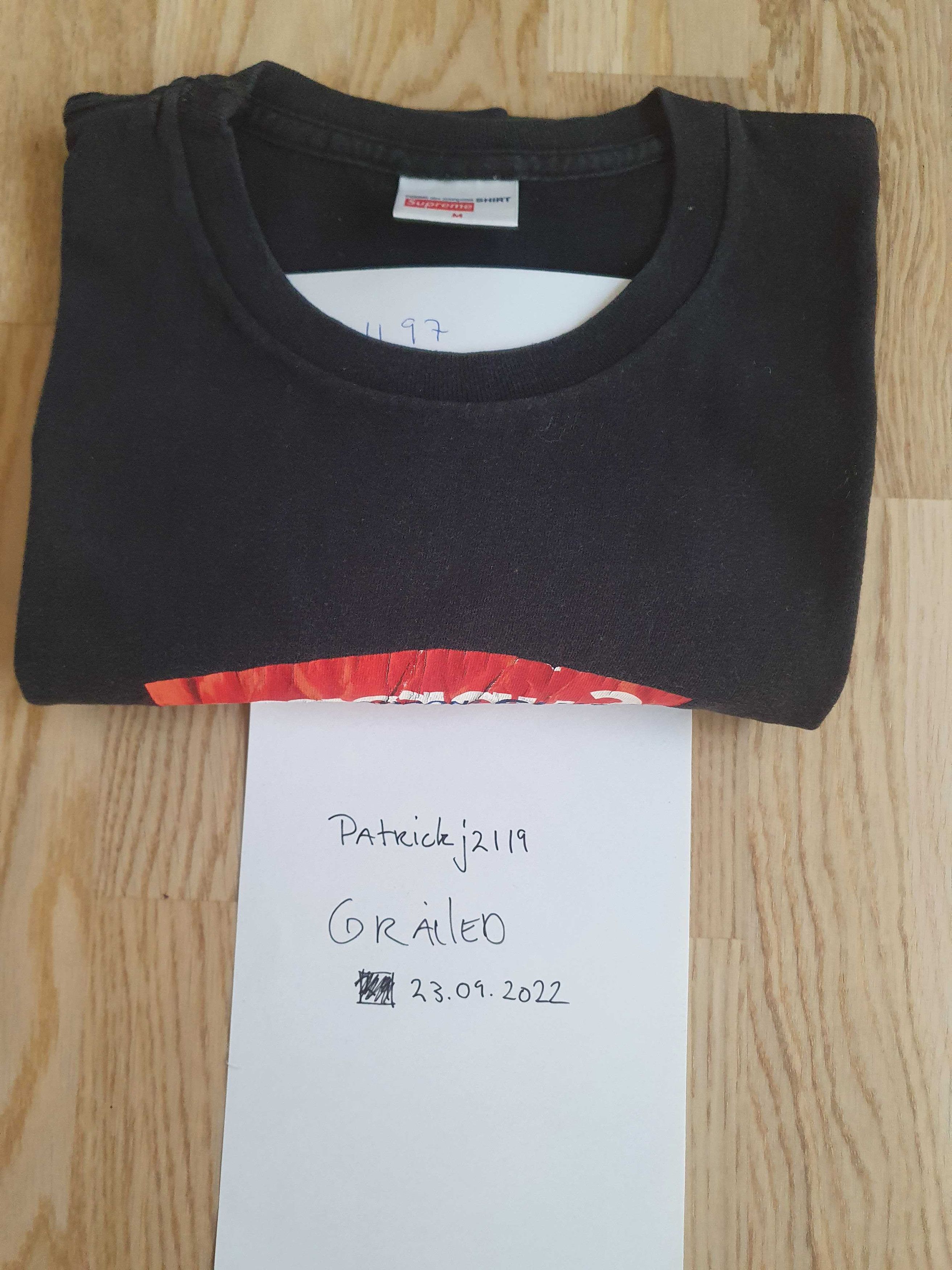 Comme des Garcons × Supreme Supreme Comme Des Garcons SHIRT Box Logo Tee - Black Size US M / EU 48-50 / 2 - 8 Thumbnail