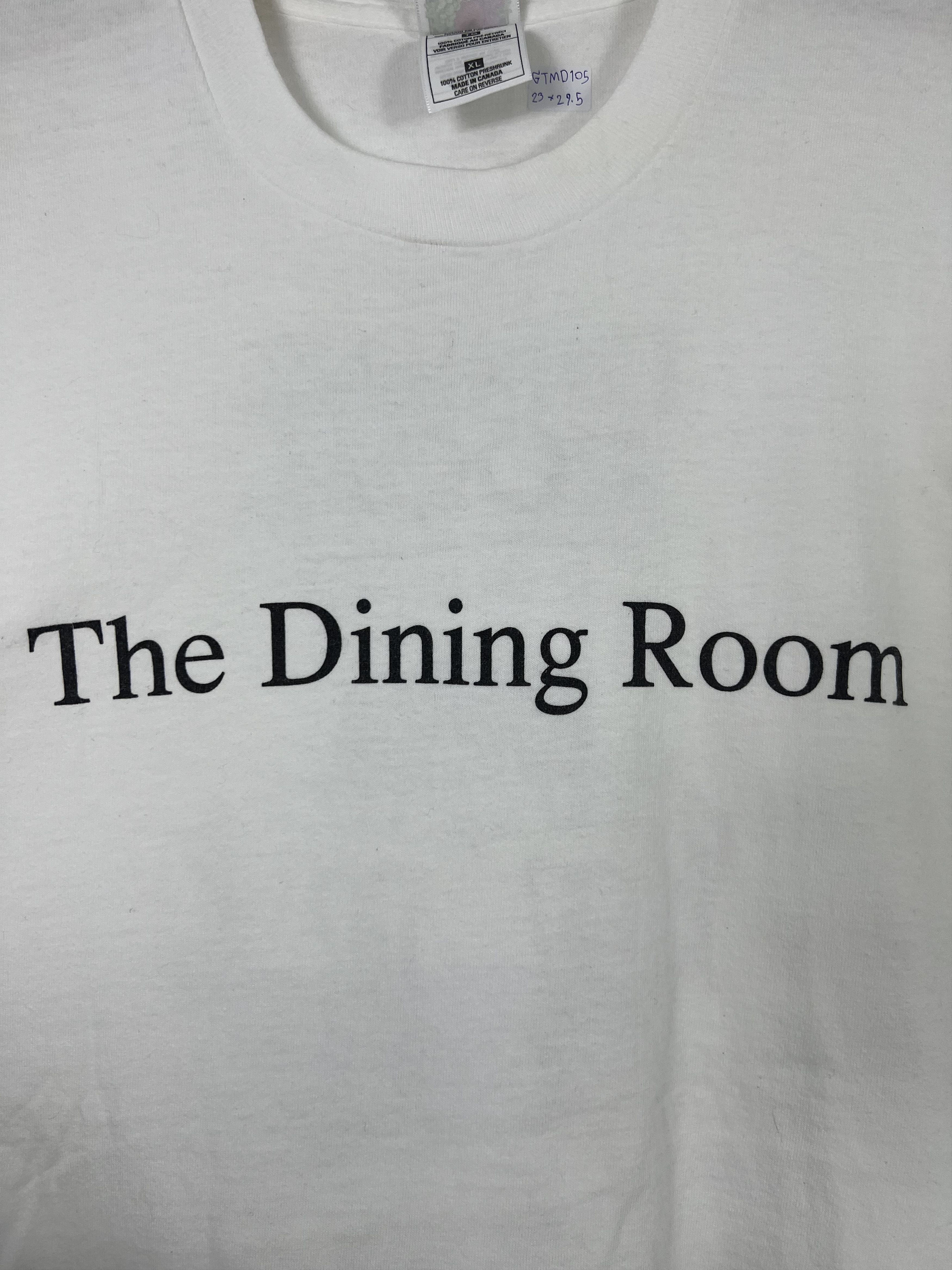 Vintage Vintage 90s The Dining Room Movie Promo tee (XL) GTMD105 Size US XL / EU 56 / 4 - 5 Thumbnail