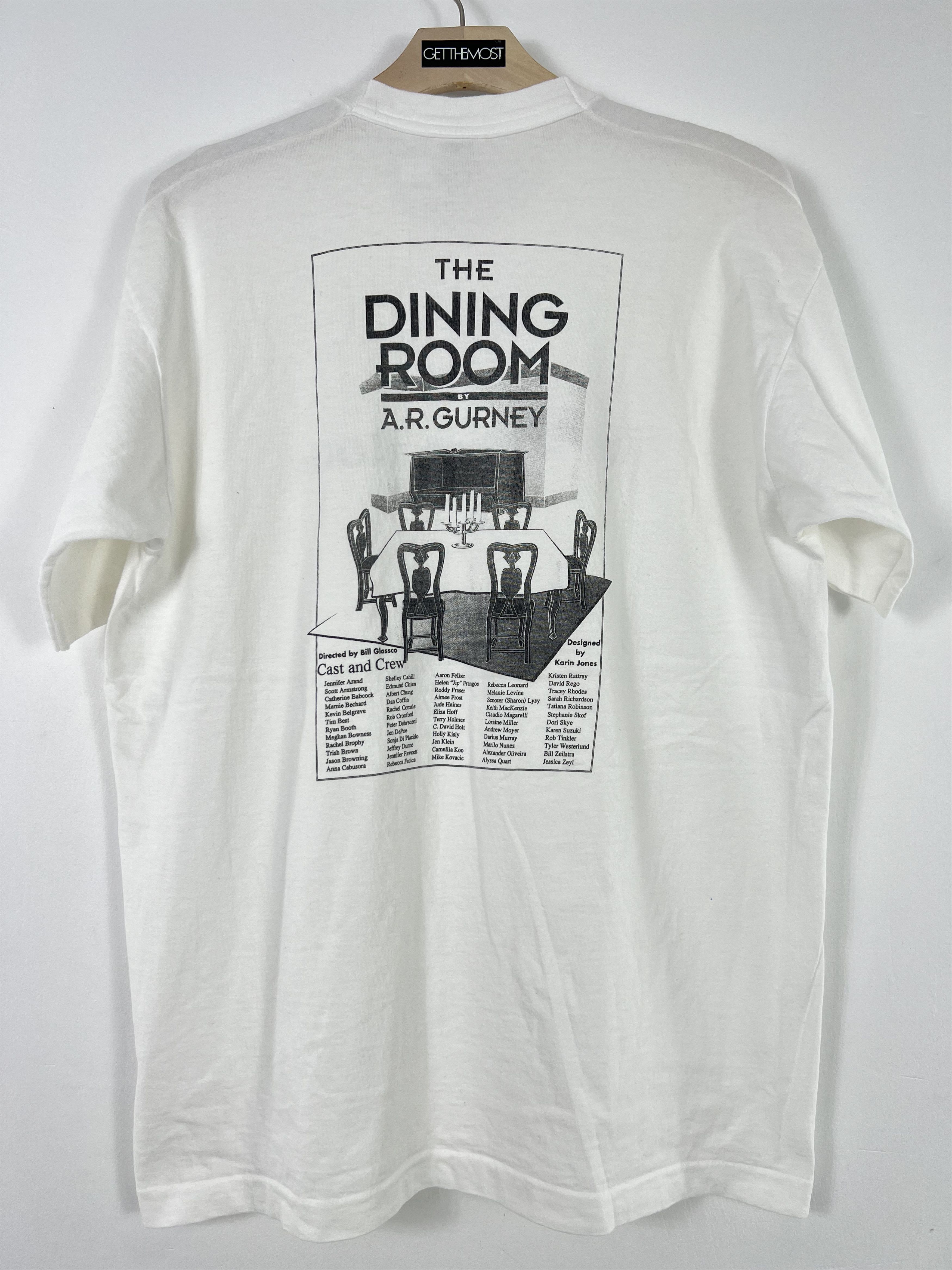 Vintage Vintage 90s The Dining Room Movie Promo tee (XL) GTMD105 Size US XL / EU 56 / 4 - 1 Thumbnail