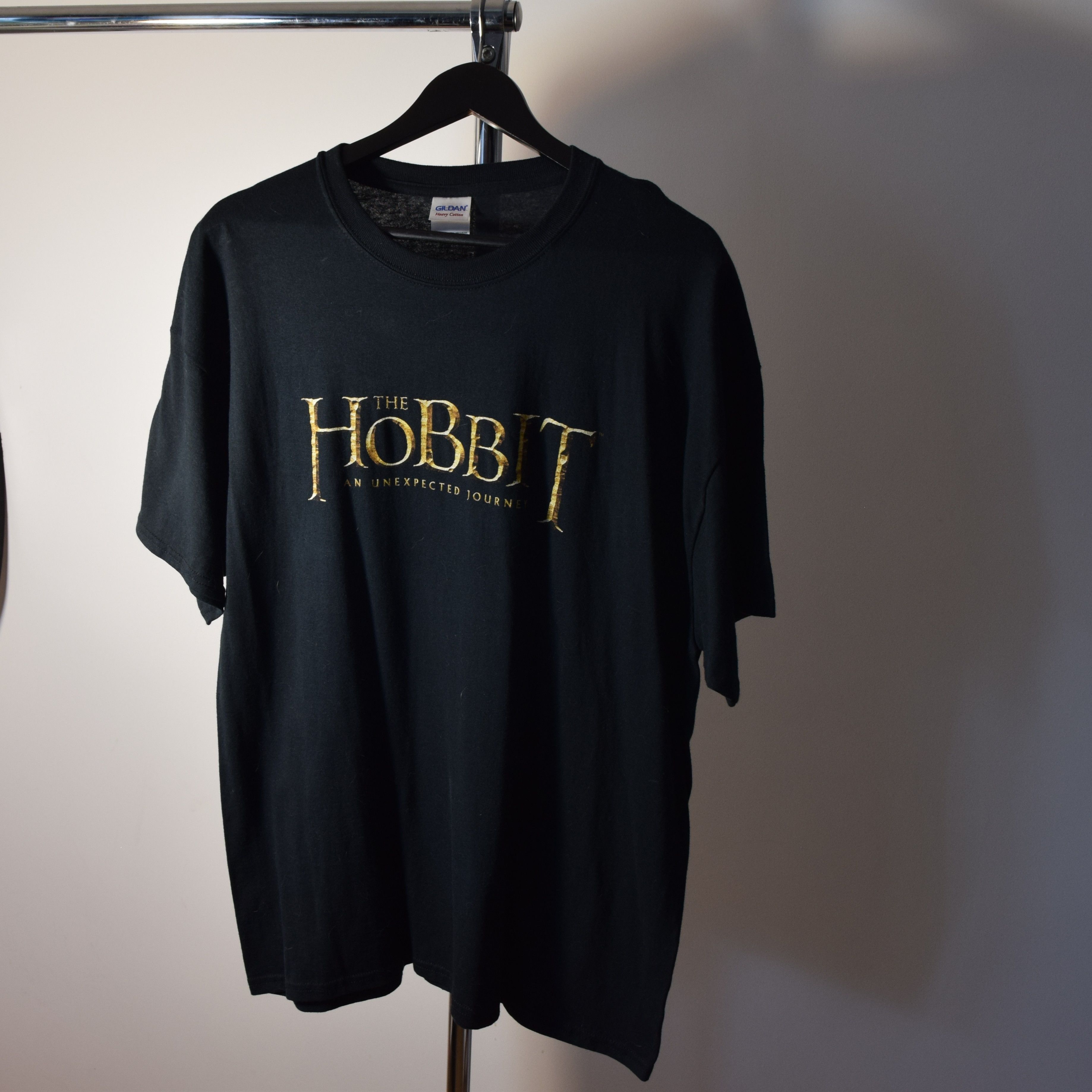 Vintage LORD OF THE RINGS HOBBIT MOVIE Y2K OFFICIAL T-SHIRT XL Size US XL / EU 56 / 4 - 1 Thumbnail