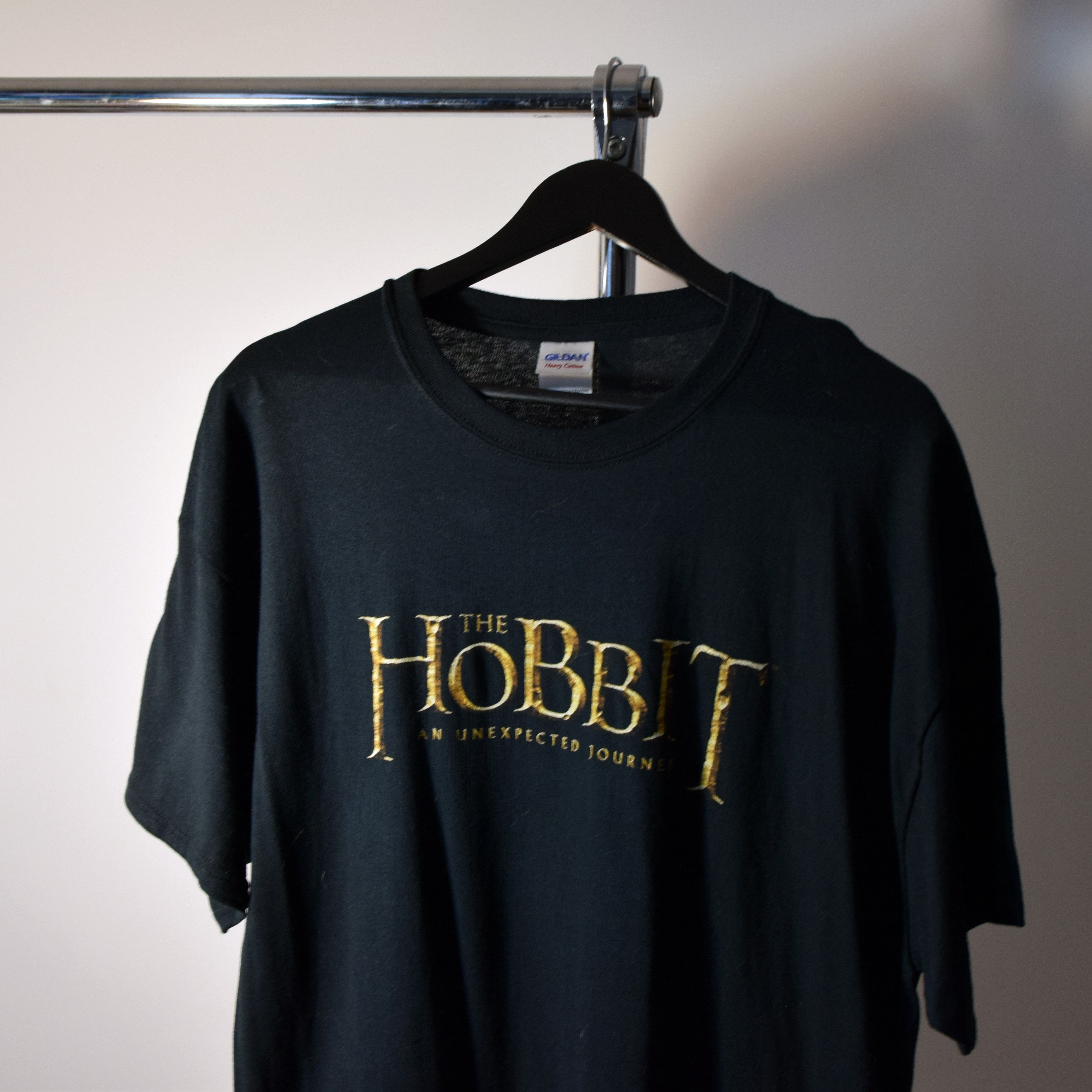 Vintage LORD OF THE RINGS HOBBIT MOVIE Y2K OFFICIAL T-SHIRT XL Size US XL / EU 56 / 4 - 4 Thumbnail