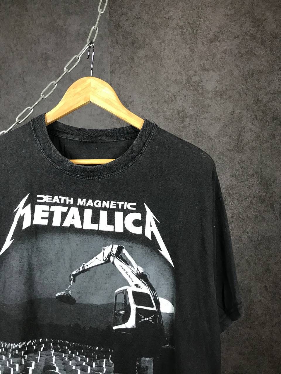 Band Tees × Metallica × Vintage Metallica Death Magnetic vintage rock band tee Size US M / EU 48-50 / 2 - 2 Thumbnail