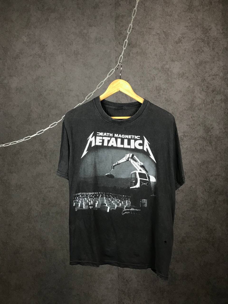 Band Tees × Metallica × Vintage Metallica Death Magnetic vintage rock band tee Size US M / EU 48-50 / 2 - 1 Thumbnail