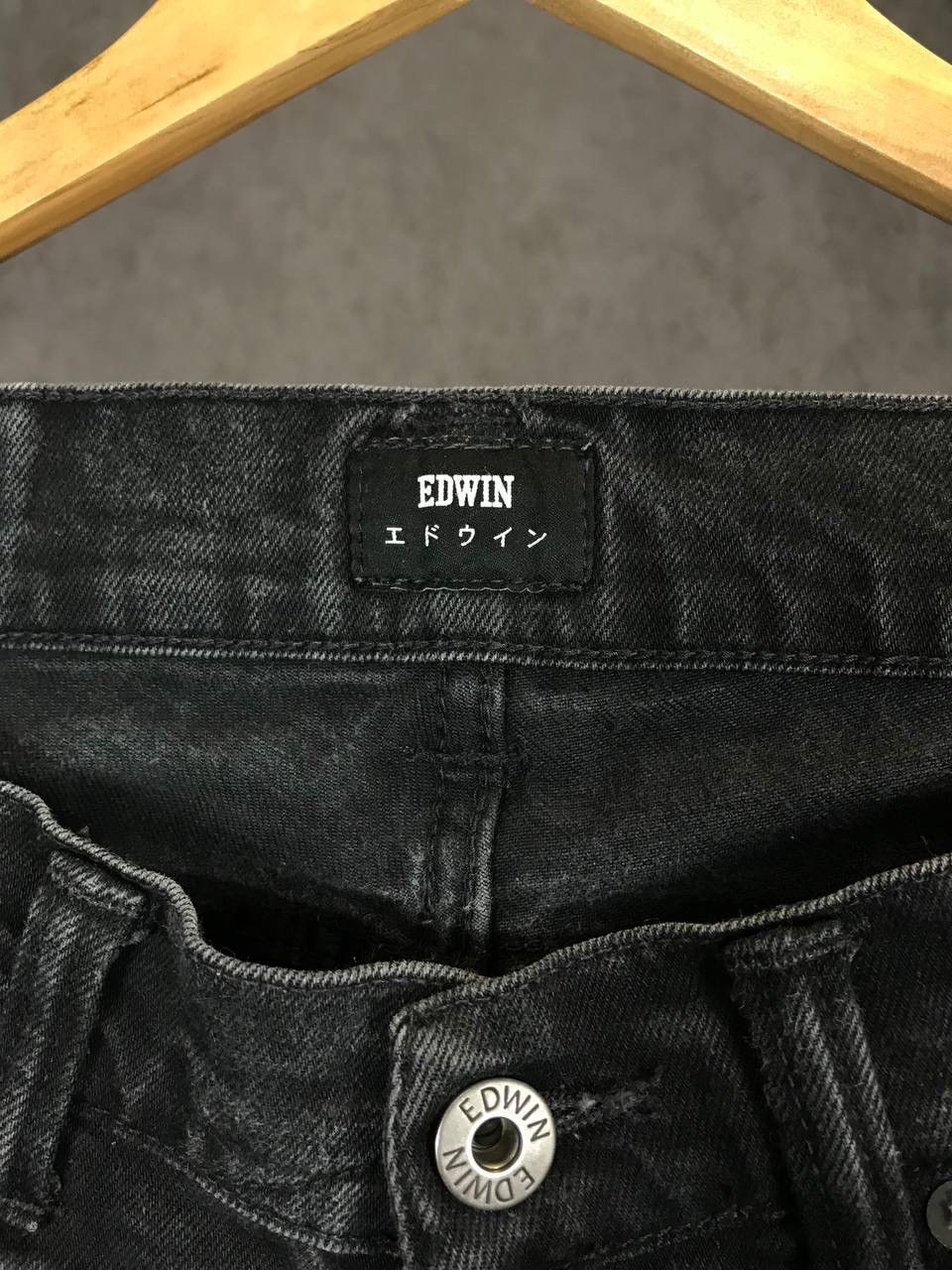 Edwin Edwin Japanese brand streetwear faded 31x32 jeans Size US 31 - 3 Thumbnail