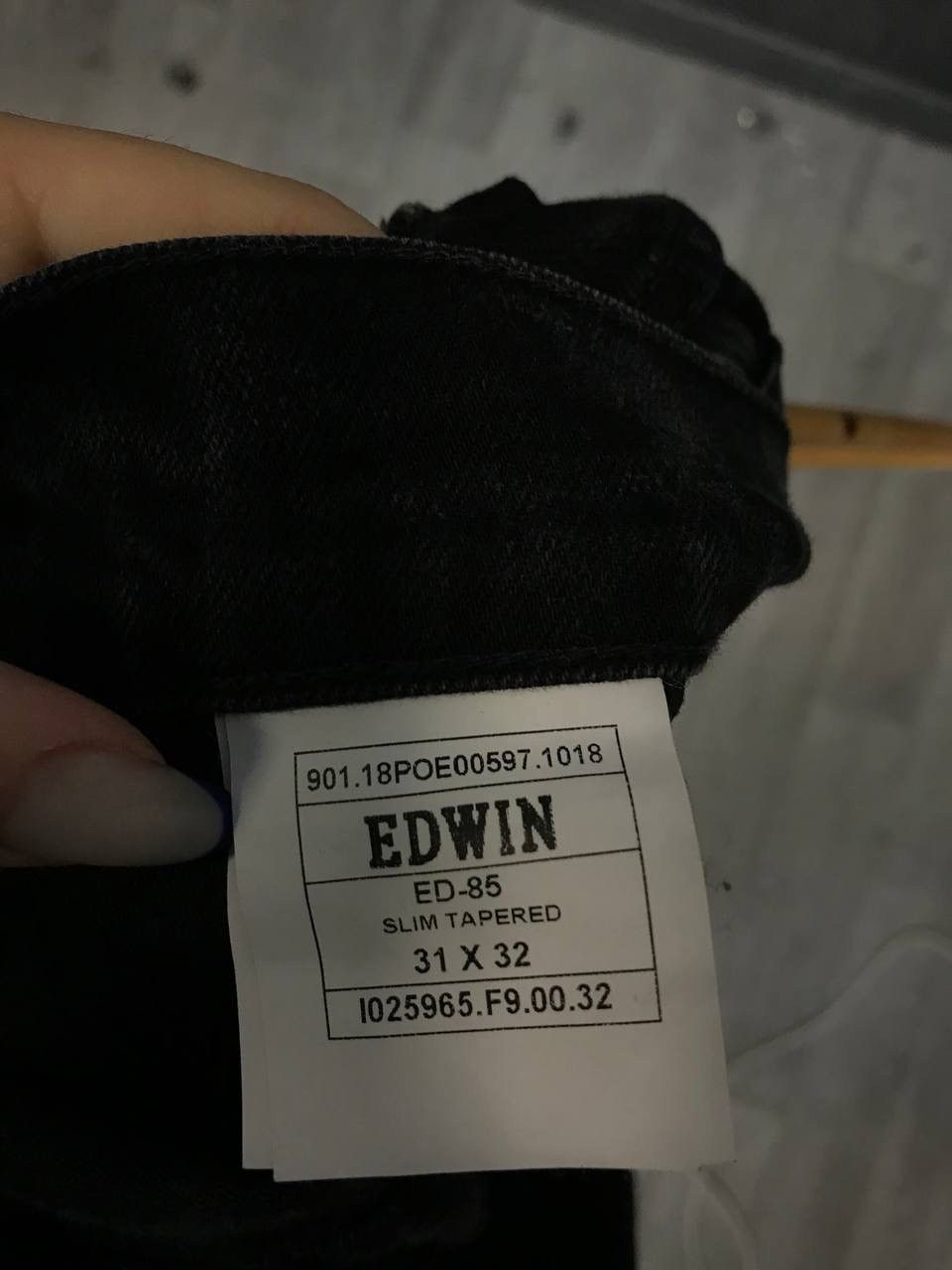 Edwin Edwin Japanese brand streetwear faded 31x32 jeans Size US 31 - 4 Thumbnail