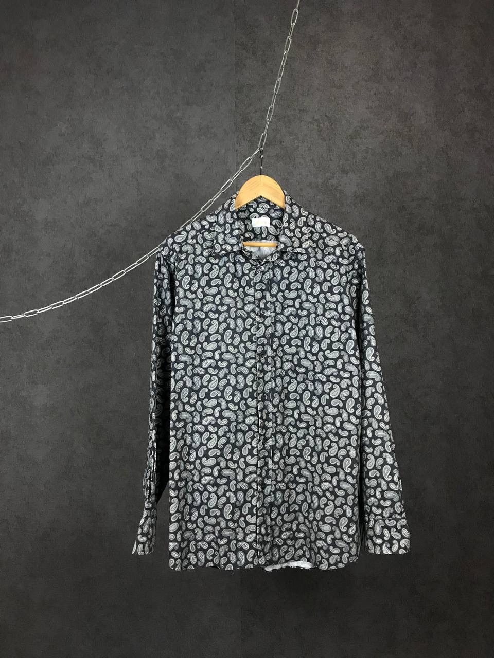 Brioni Brioni luxury street fashion overprinted shirt Size US L / EU 52-54 / 3 - 1 Thumbnail