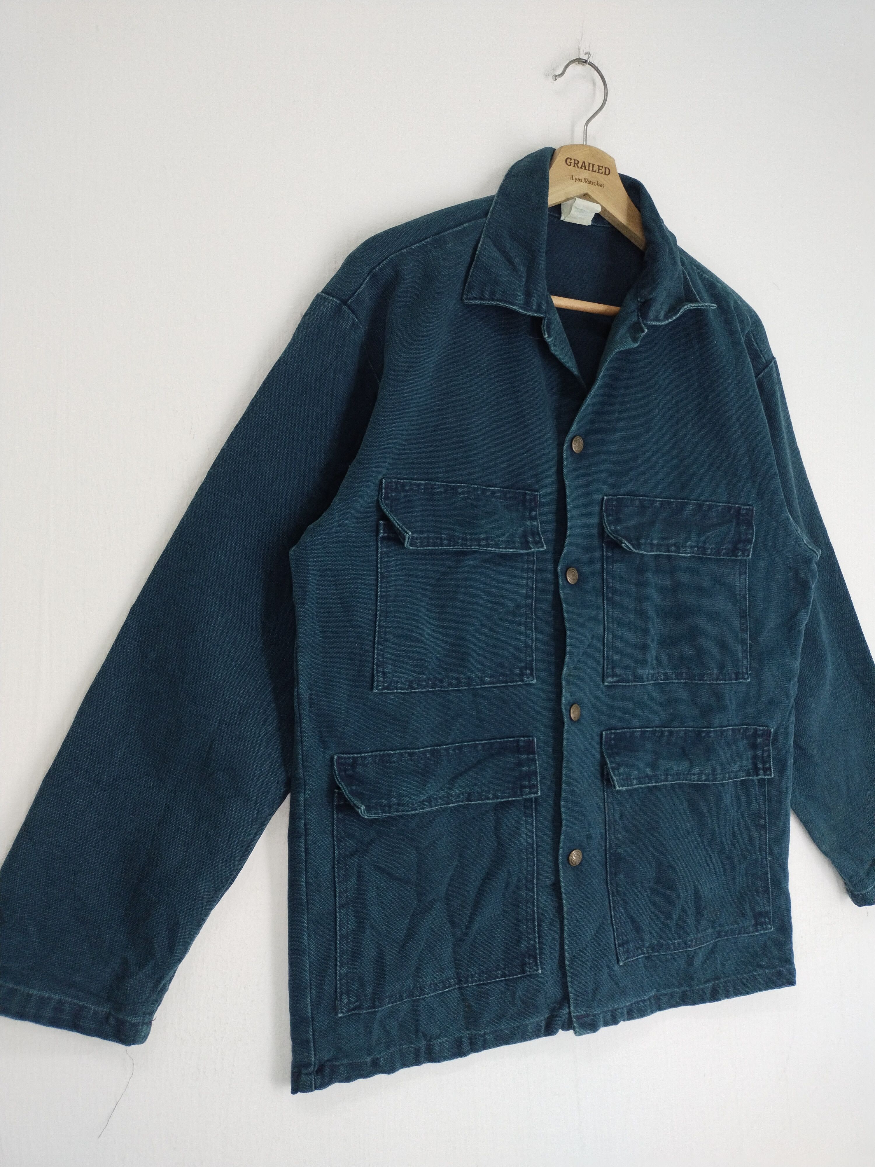 Vintage VINTAGE DENIM JACKET TACTICAL JACKET Size US M / EU 48-50 / 2 - 3 Thumbnail