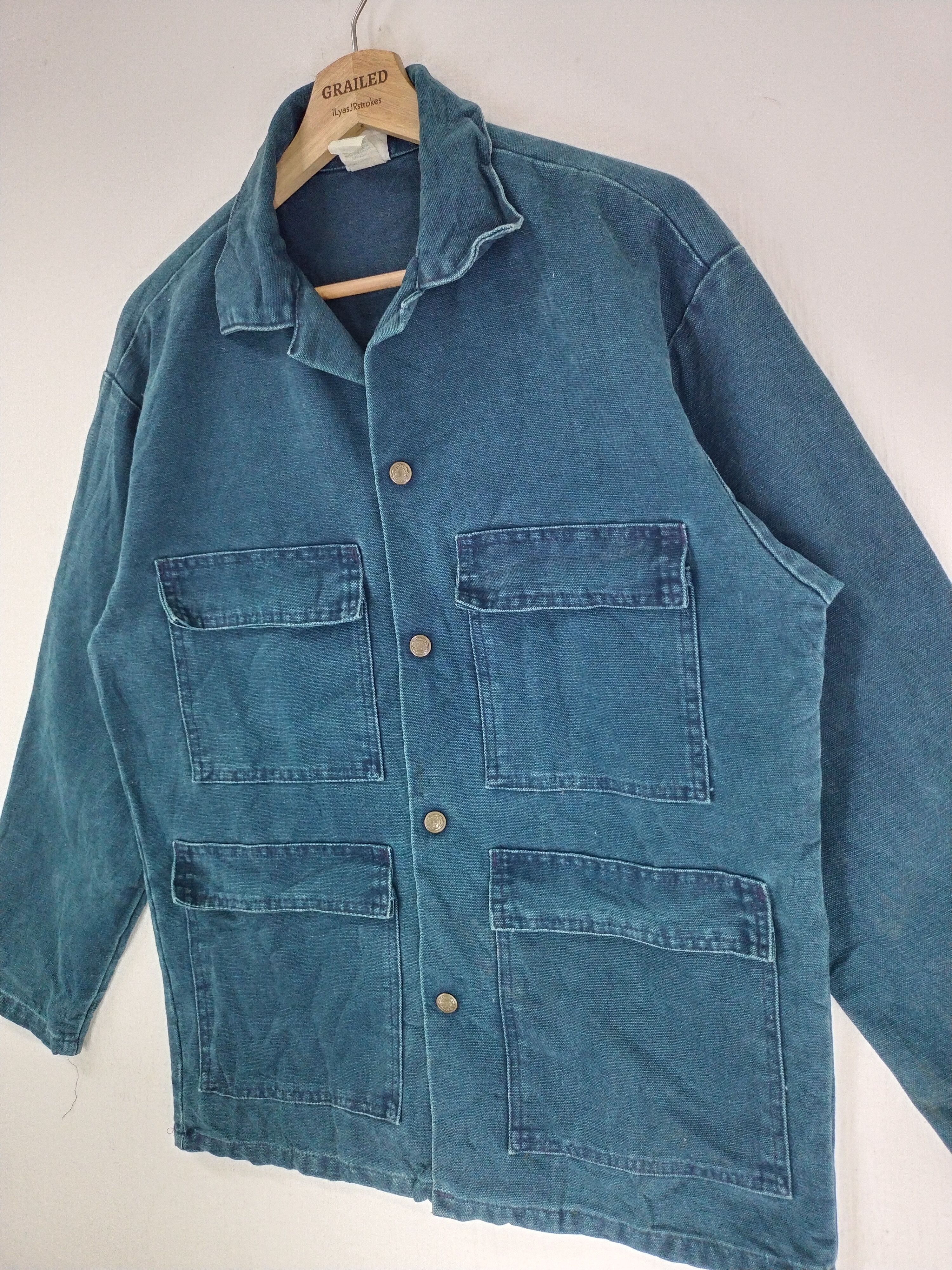 Vintage VINTAGE DENIM JACKET TACTICAL JACKET Size US M / EU 48-50 / 2 - 2 Thumbnail