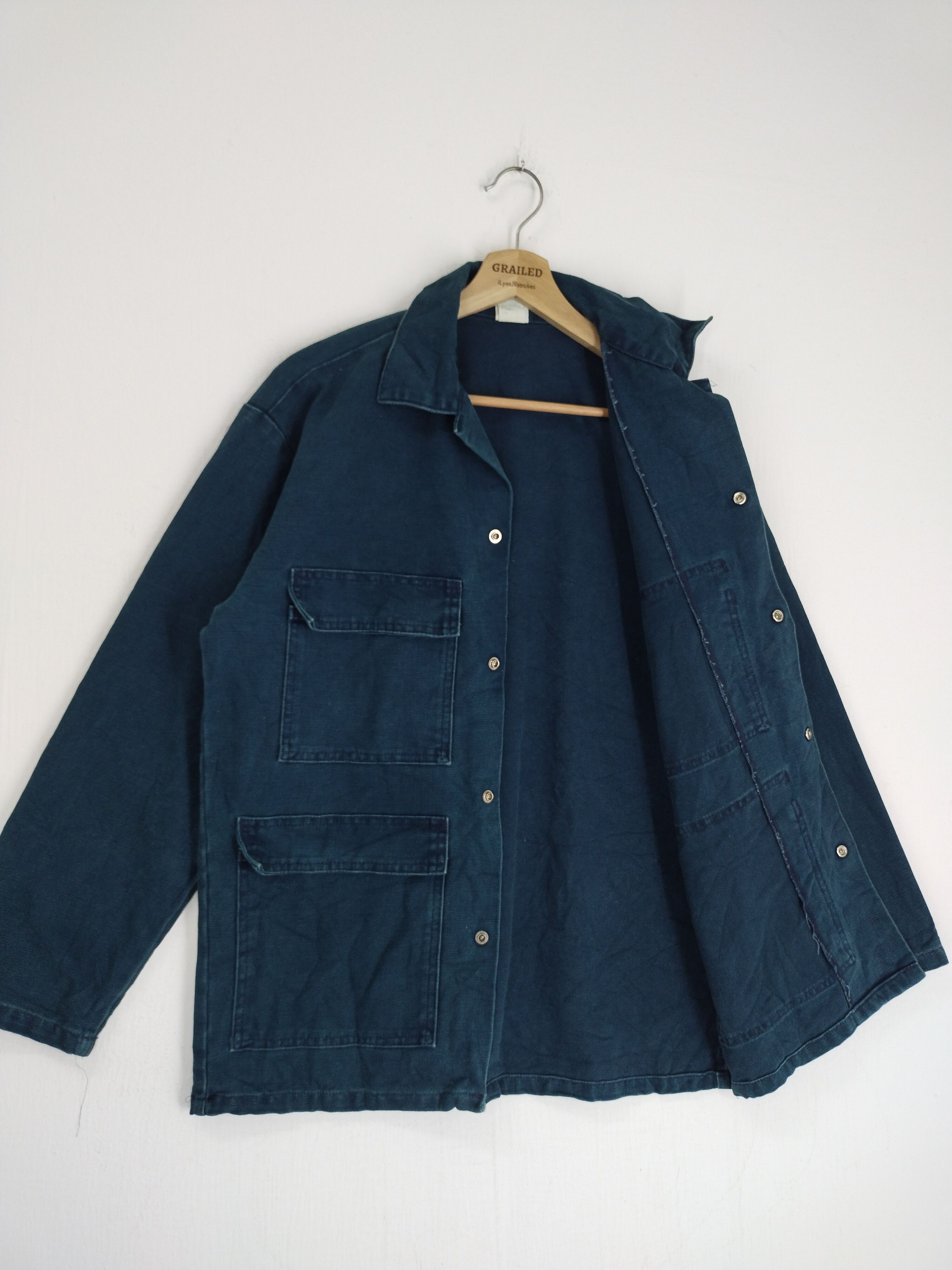 Vintage VINTAGE DENIM JACKET TACTICAL JACKET Size US M / EU 48-50 / 2 - 5 Thumbnail