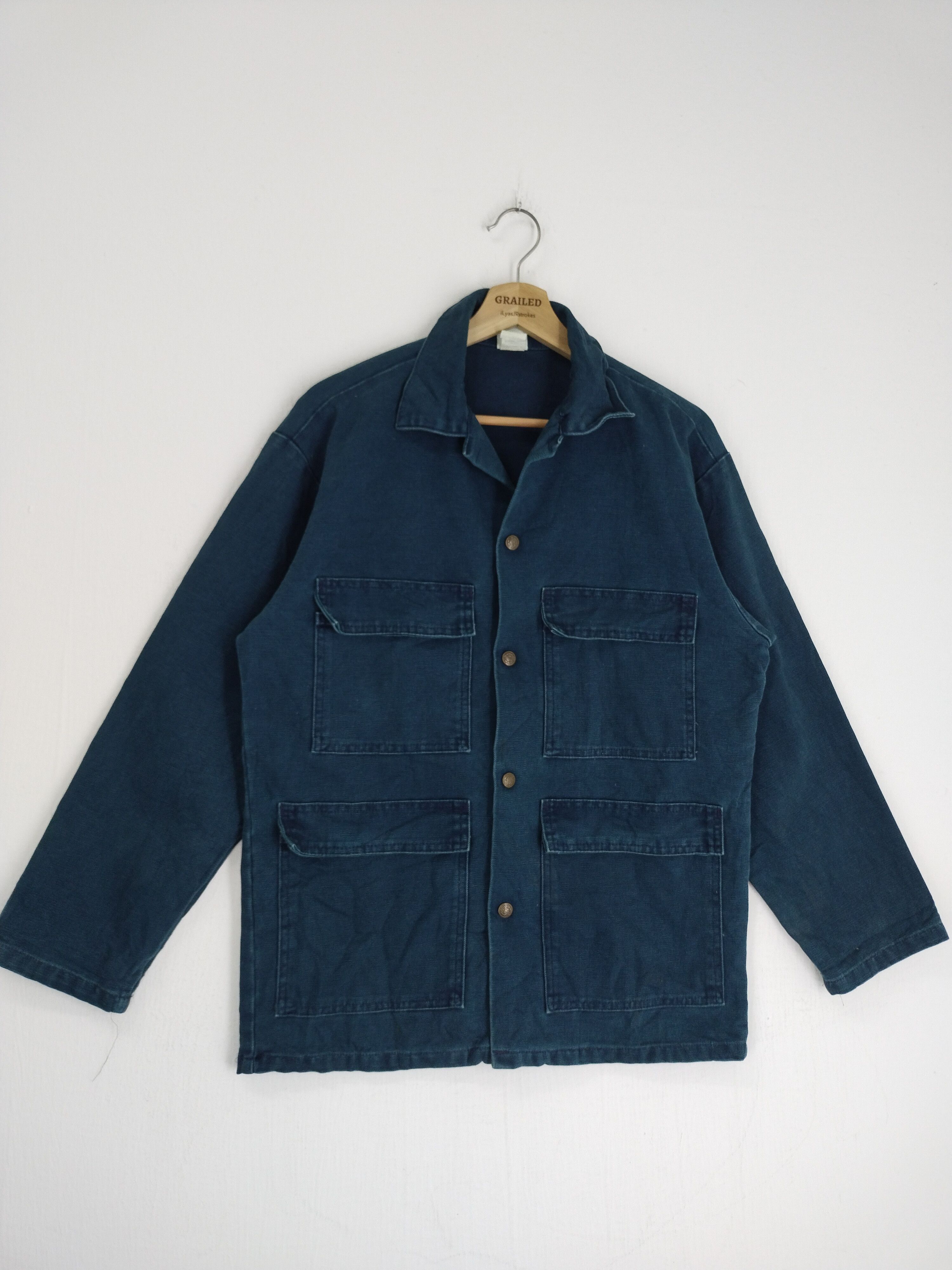 Vintage VINTAGE DENIM JACKET TACTICAL JACKET Size US M / EU 48-50 / 2 - 1 Thumbnail