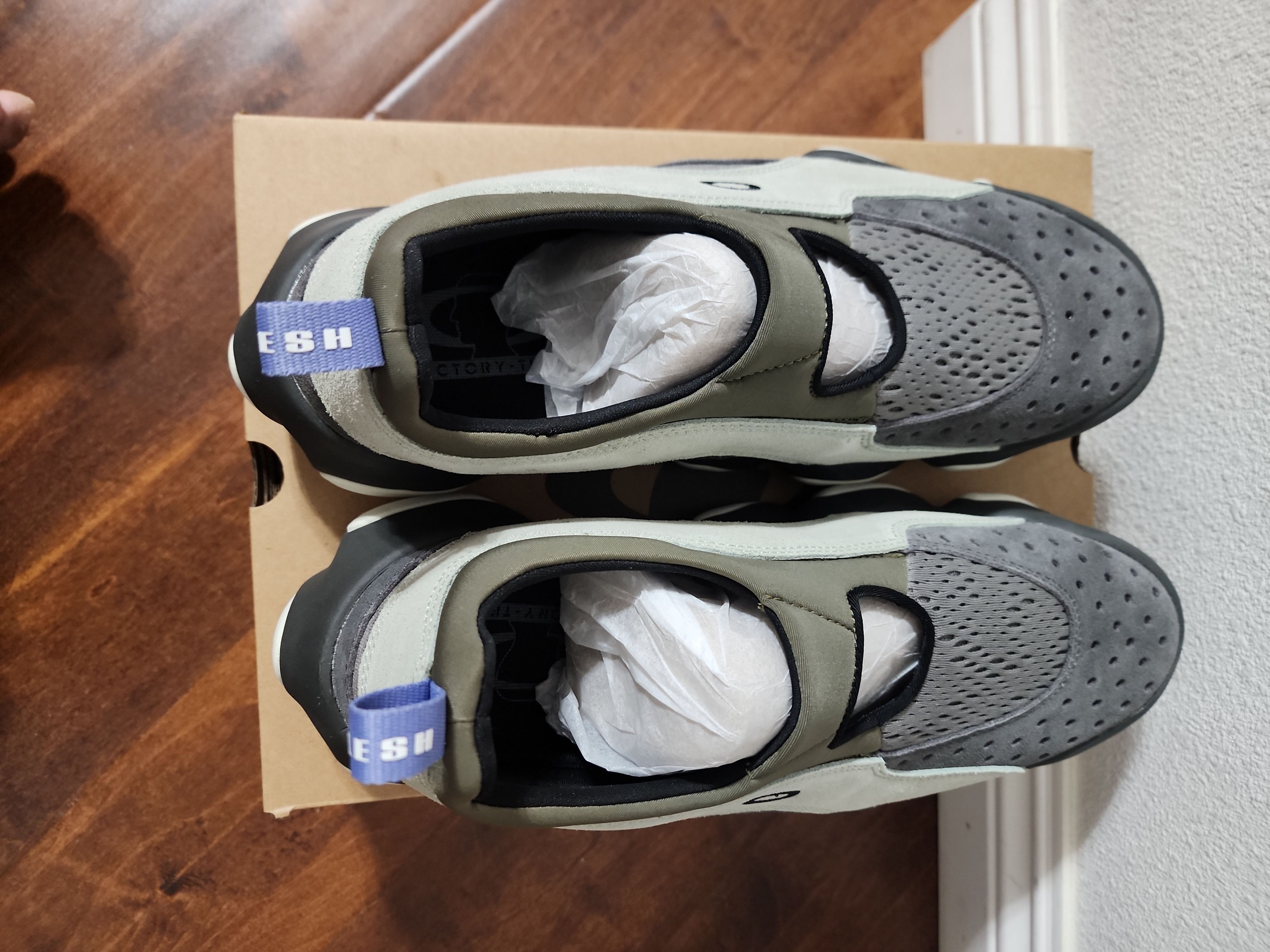 Brain Dead × Oakley Oakley x Brain Dead Factory Team Flesh Sandal Iron Brown Size US 12.5 / EU 45-46 - 6 Thumbnail