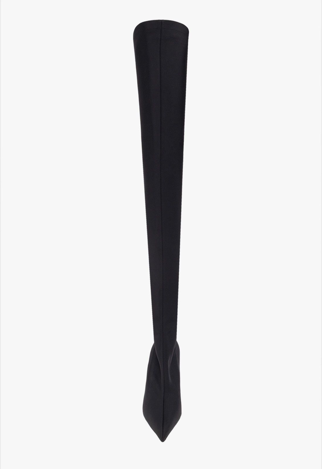Balenciaga FW17 Black ‘Knife’ heeled thigh-high boots Size US 9 / IT 39 - 1 Thumbnail