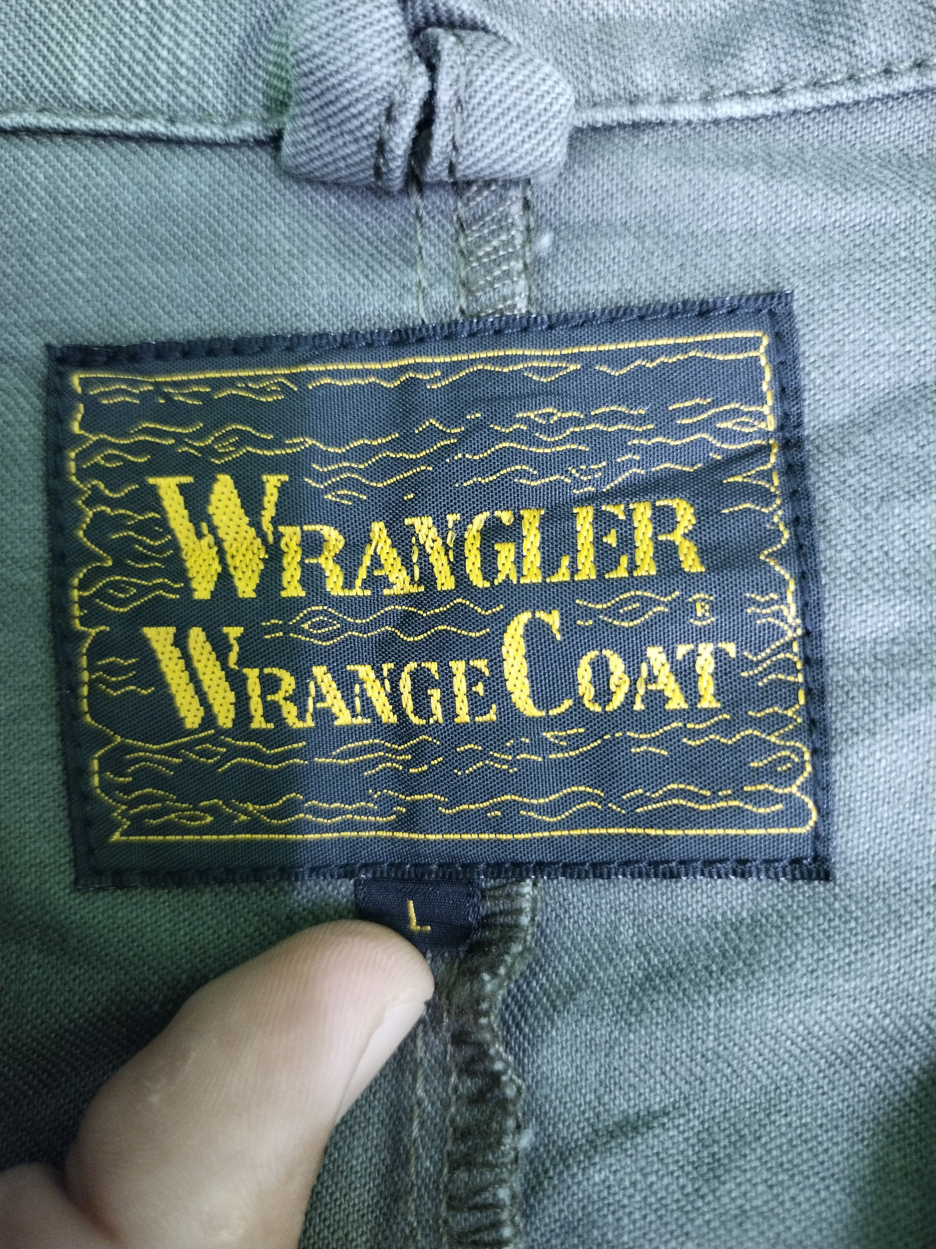 Vintage × Wrangler VINTAGE WRANGLER WRANGE COAT DENIM JACKET Size US L / EU 52-54 / 3 - 9 Thumbnail