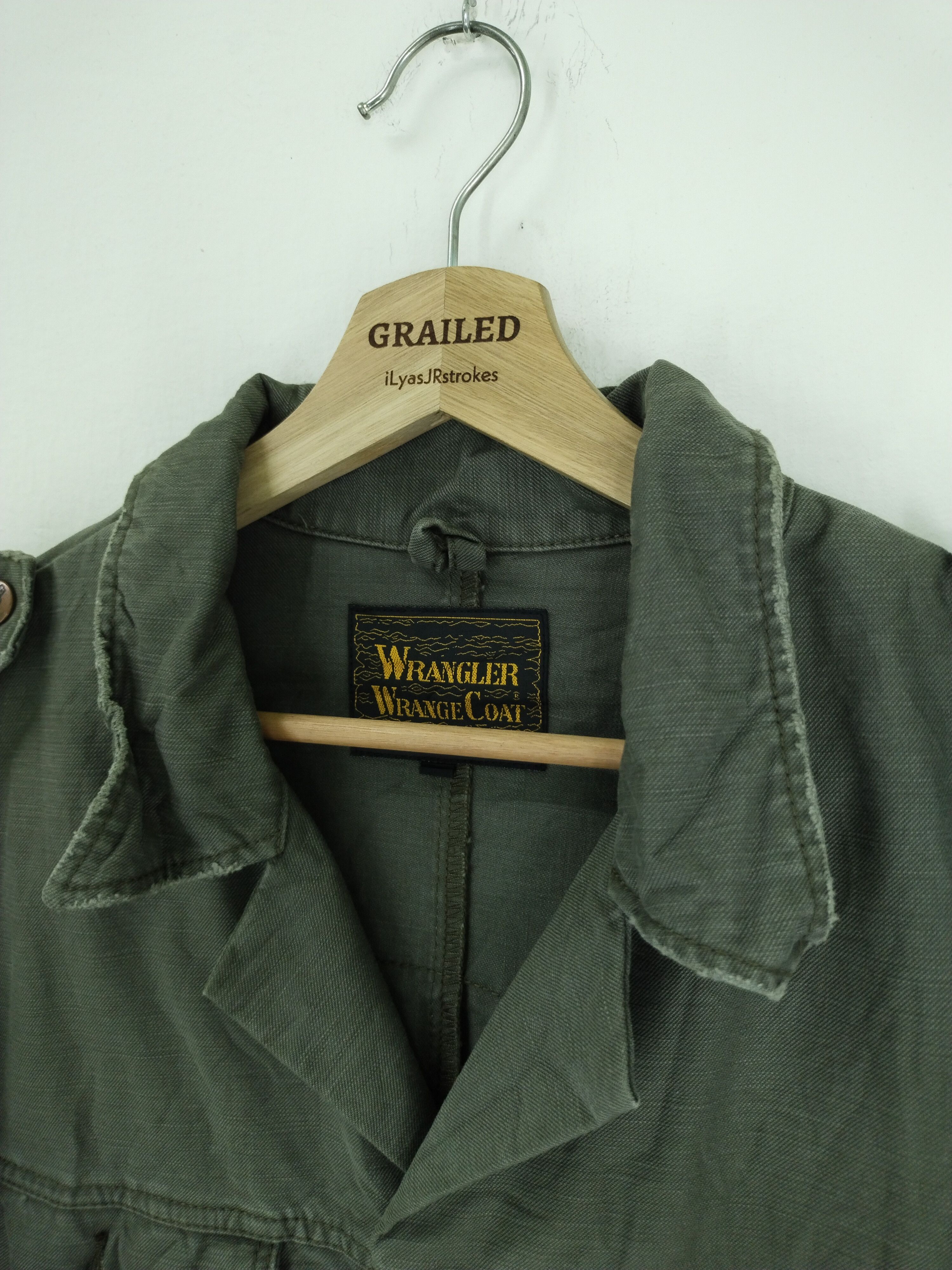 Vintage × Wrangler VINTAGE WRANGLER WRANGE COAT DENIM JACKET Size US L / EU 52-54 / 3 - 15 Thumbnail