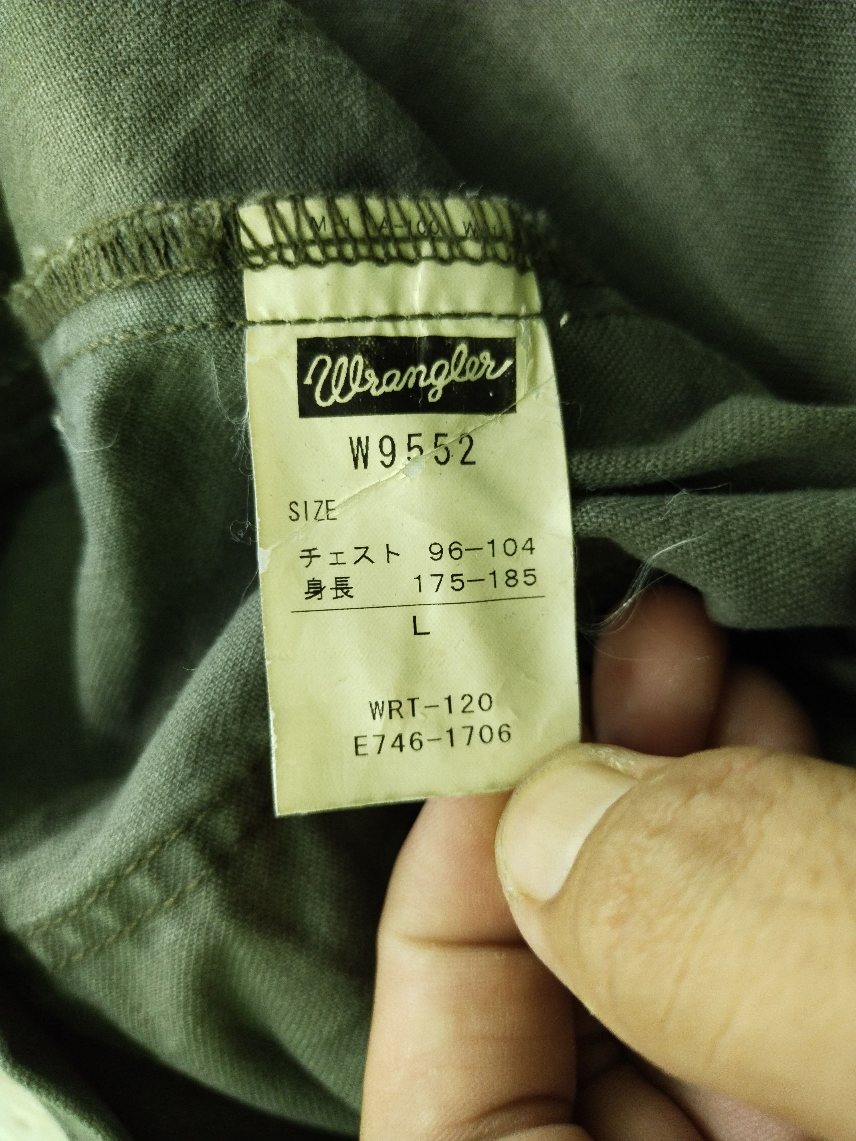 Vintage × Wrangler VINTAGE WRANGLER WRANGE COAT DENIM JACKET Size US L / EU 52-54 / 3 - 11 Thumbnail