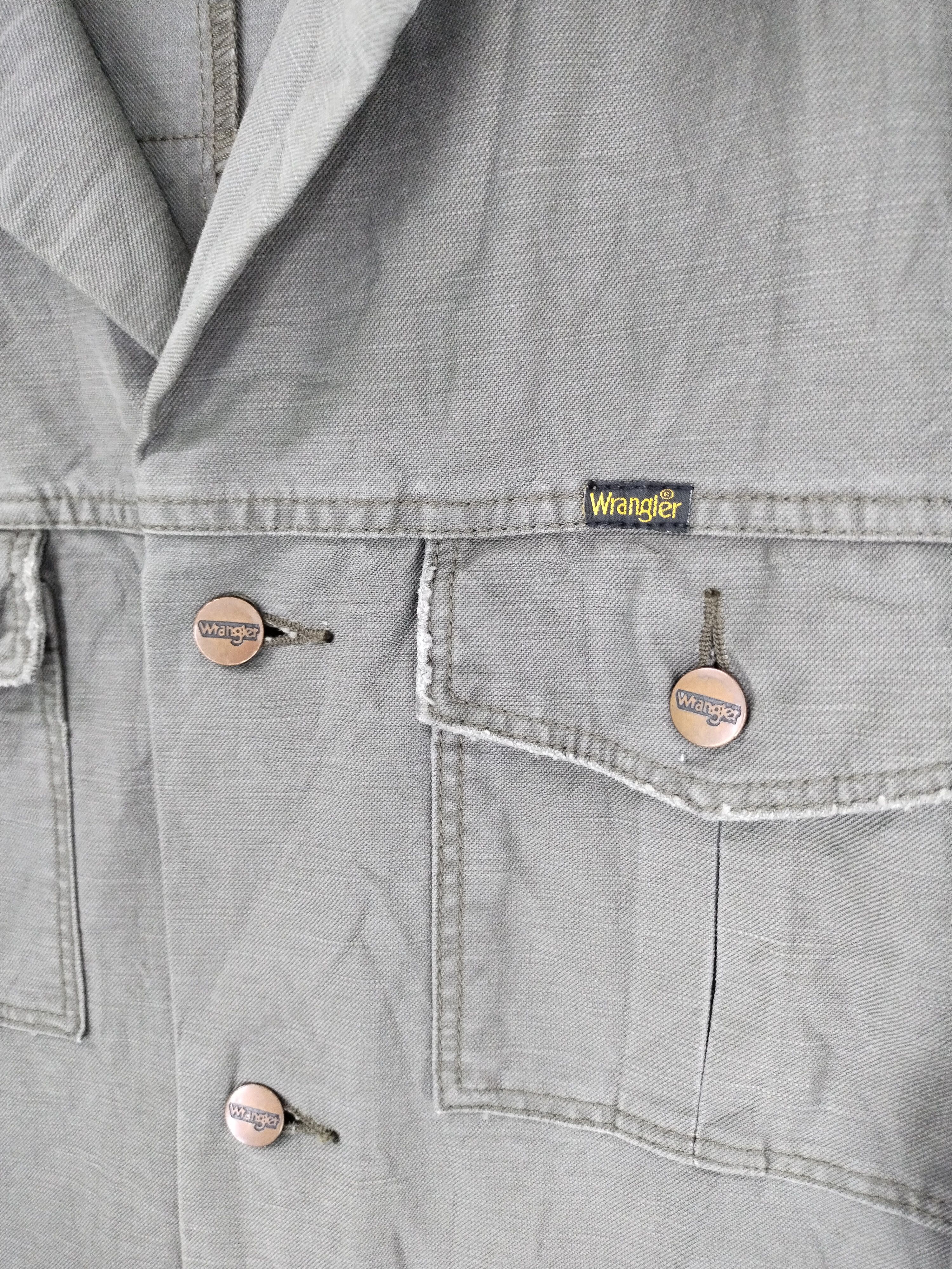 Vintage × Wrangler VINTAGE WRANGLER WRANGE COAT DENIM JACKET Size US L / EU 52-54 / 3 - 8 Thumbnail