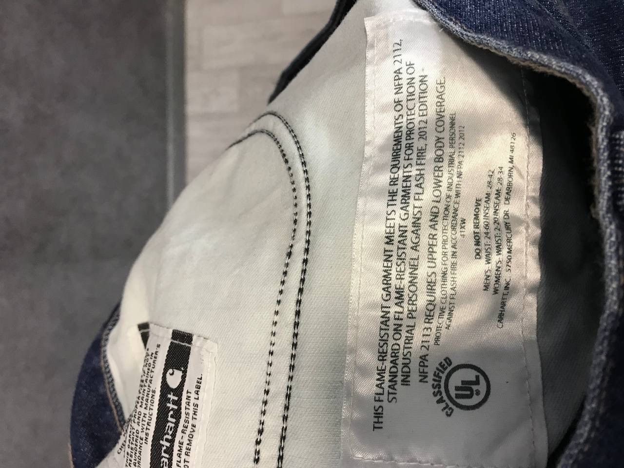 Carhartt × Vintage Carhartt vintage streetwear Cat 2 jeans Size US 36 / EU 52 - 6 Thumbnail